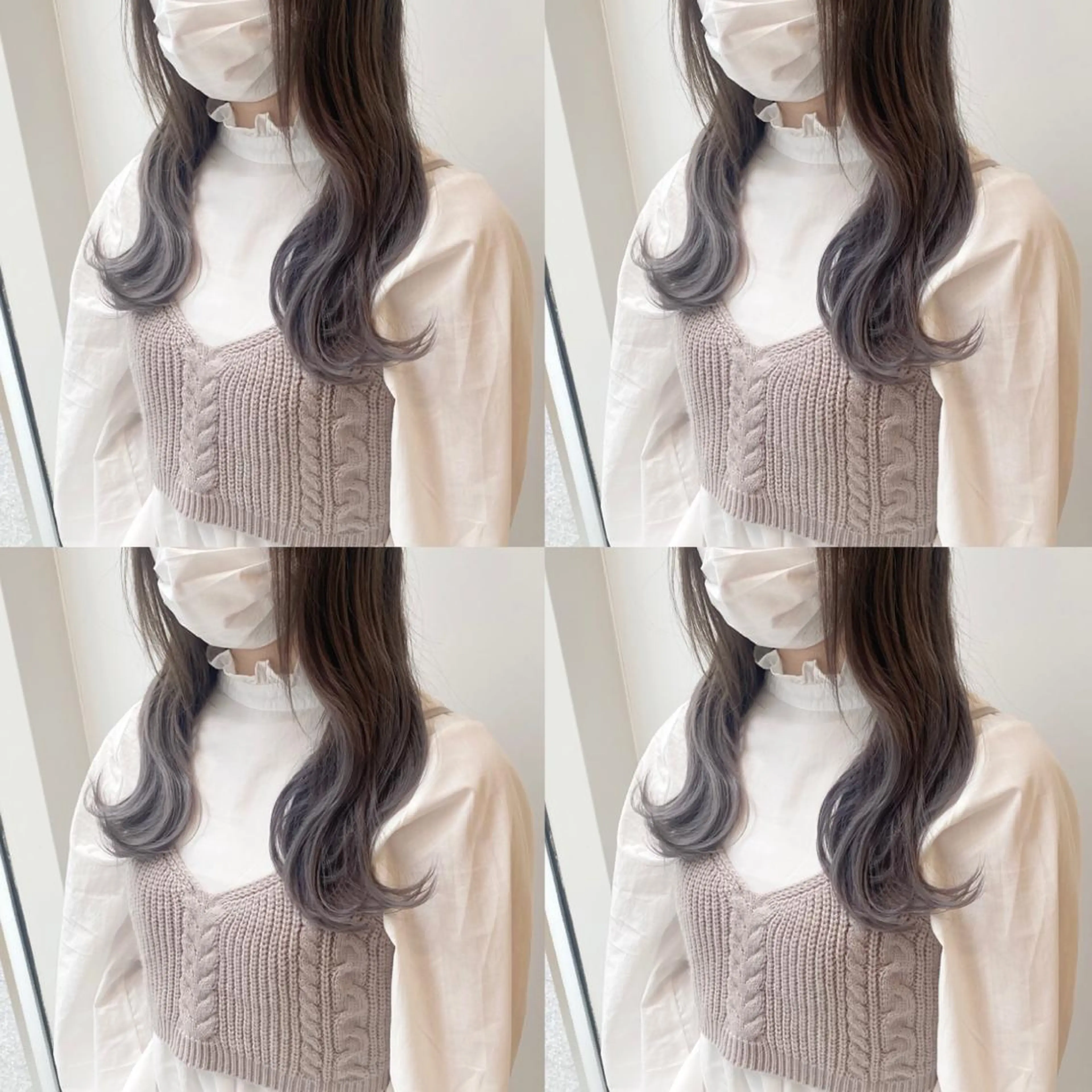 セミロング カラー ヘアカラー トリートメント 【カラー指名No 1✨】HIBIKIのヘアスタイル