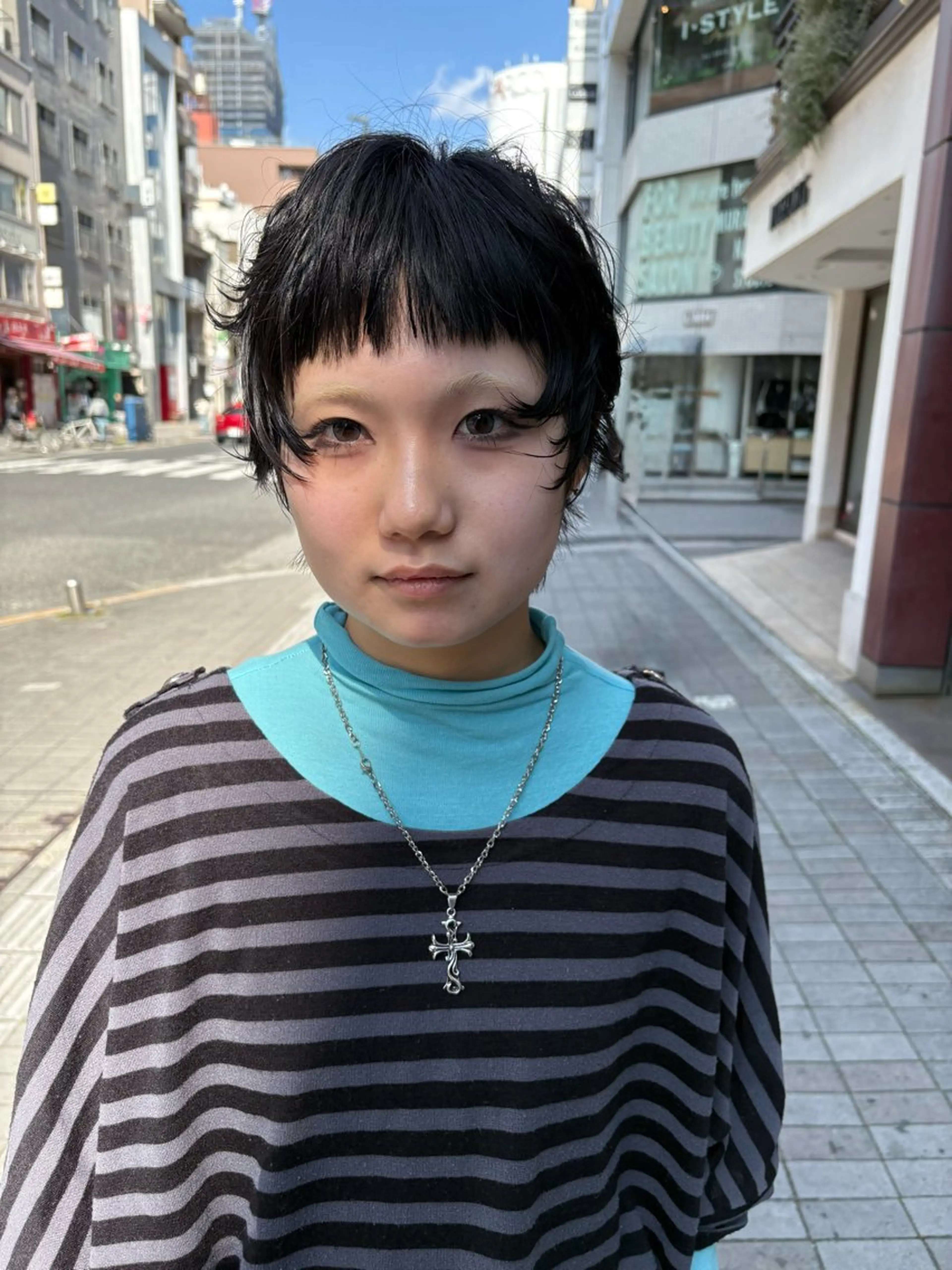 ショート カット パーマ SALOWIN(サロウィン)広島並木通り所属・【ショート/ウルフ/ パーマ】kotaroのヘアスタイル