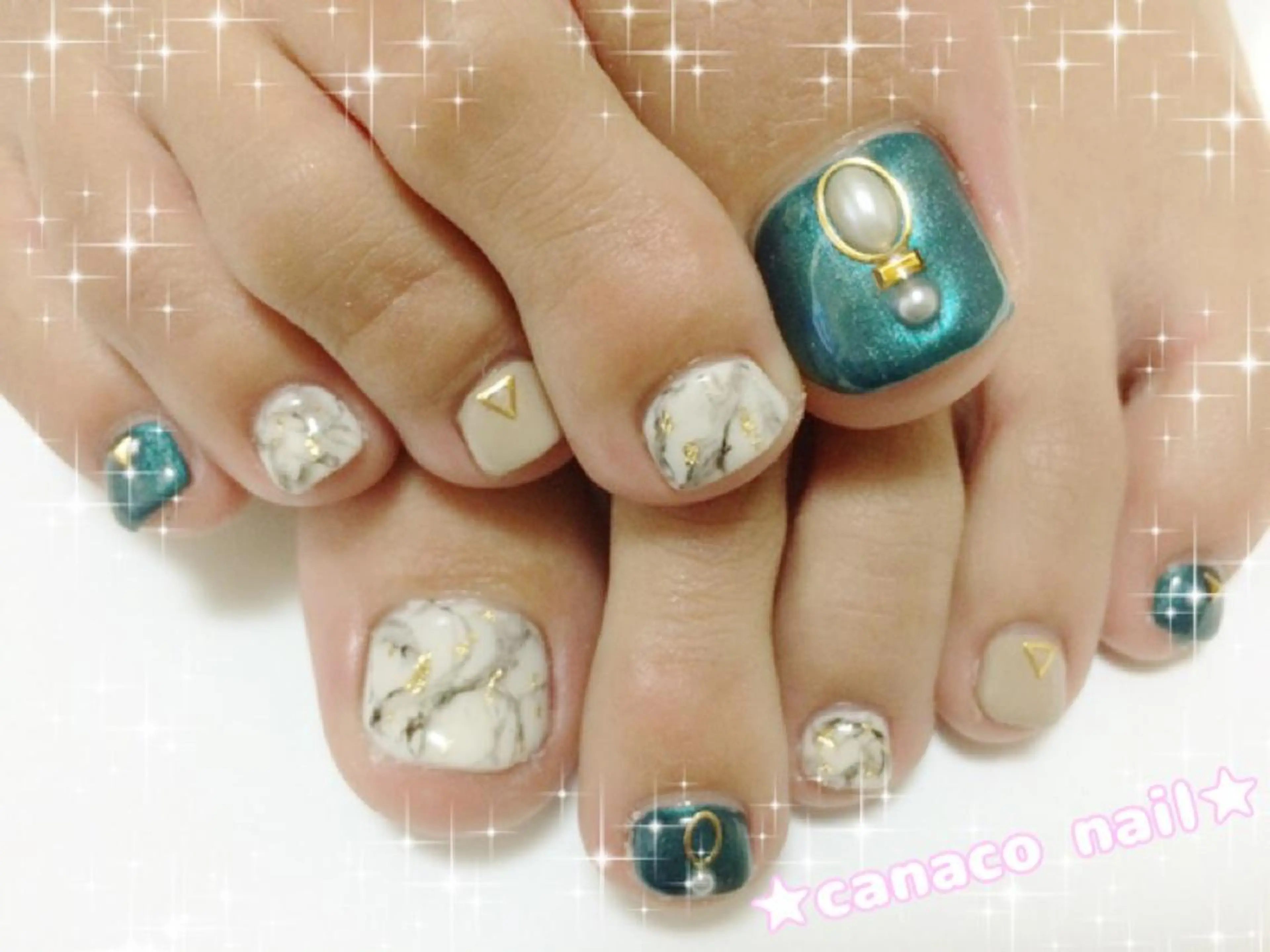 ネイル アートネイル Felice所属・ベテランネイル cnc  nailのネイルデザイン