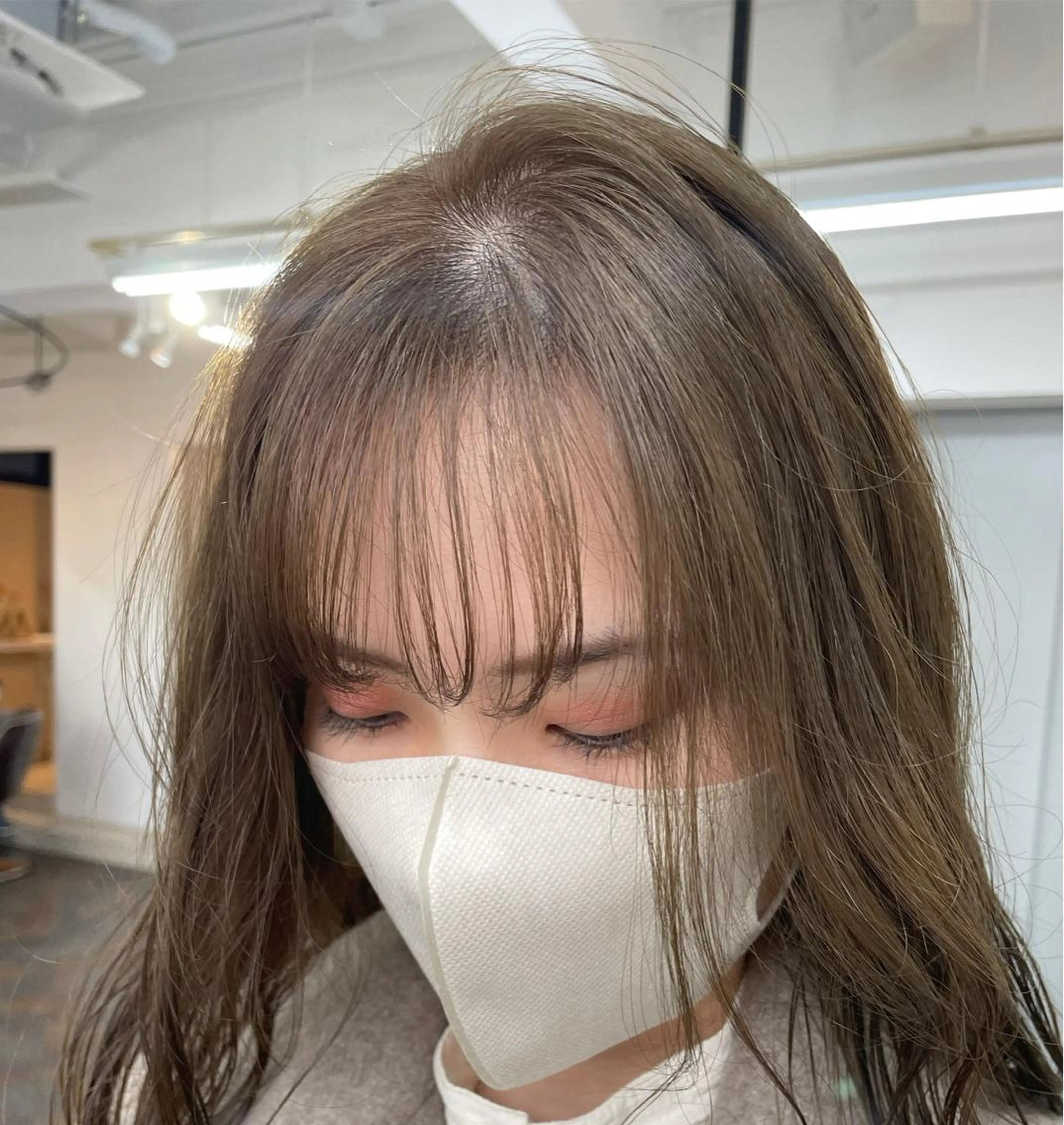 ロング ヘアカラー トリートメント 🌼たけや みのり🌿のヘアスタイル