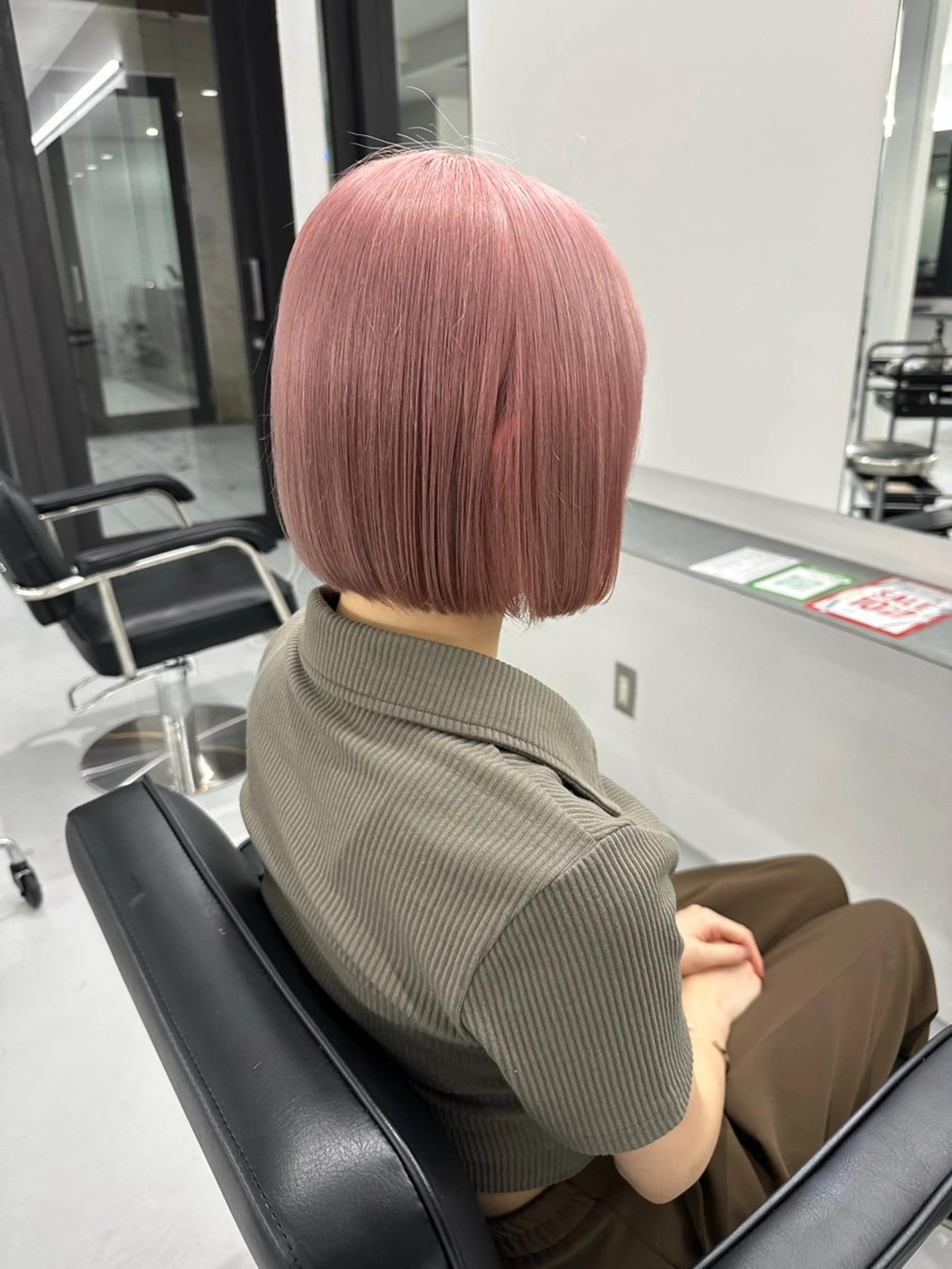 ミディアム カラー カット ヘアカラー トリートメント ベージュカラー🕊️ 新潟駅/谷口大海のヘアスタイル