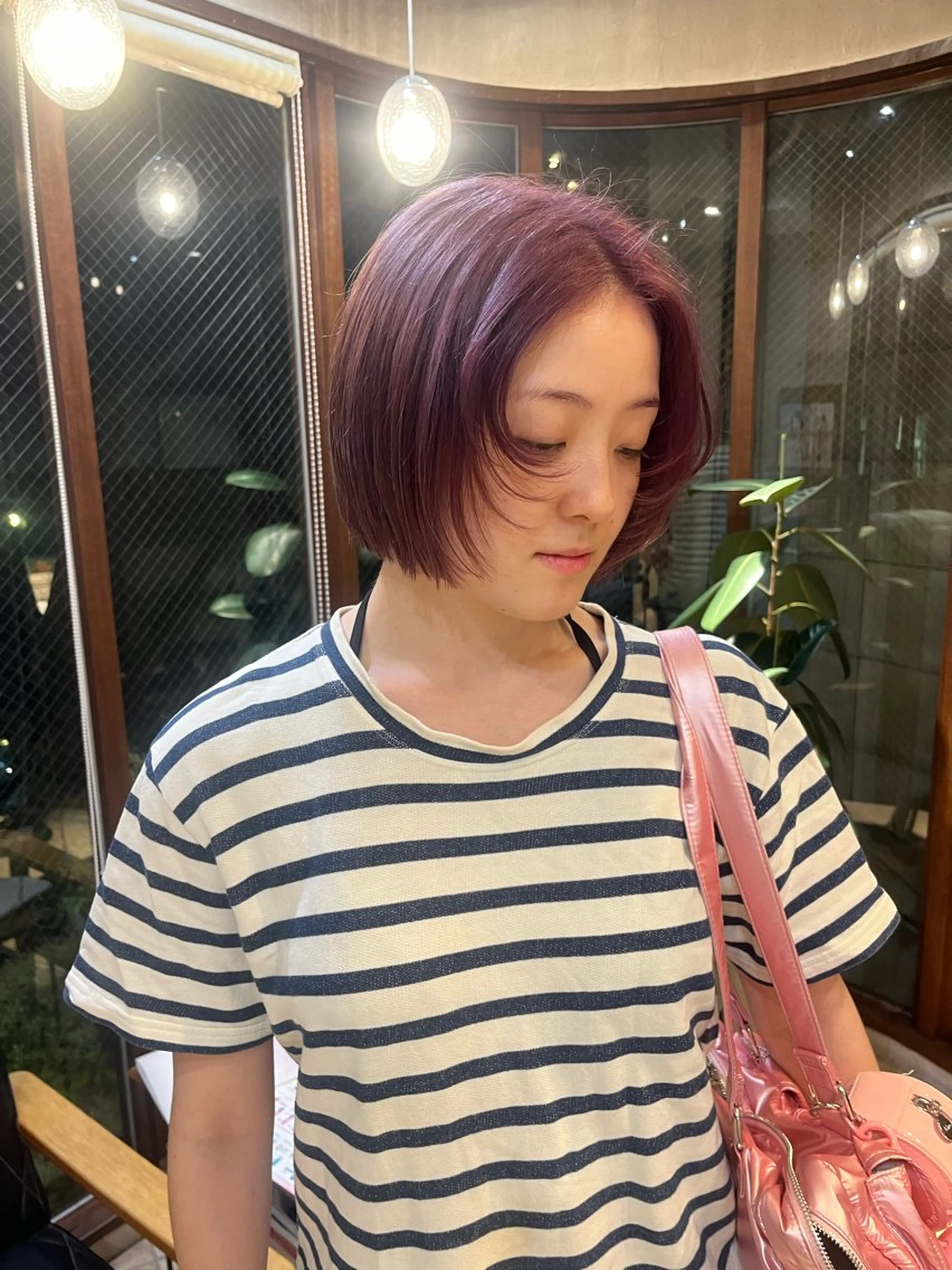 ショート カット ヘアカラー 似合わせカラー🪩 SAYA 👗のヘアスタイル