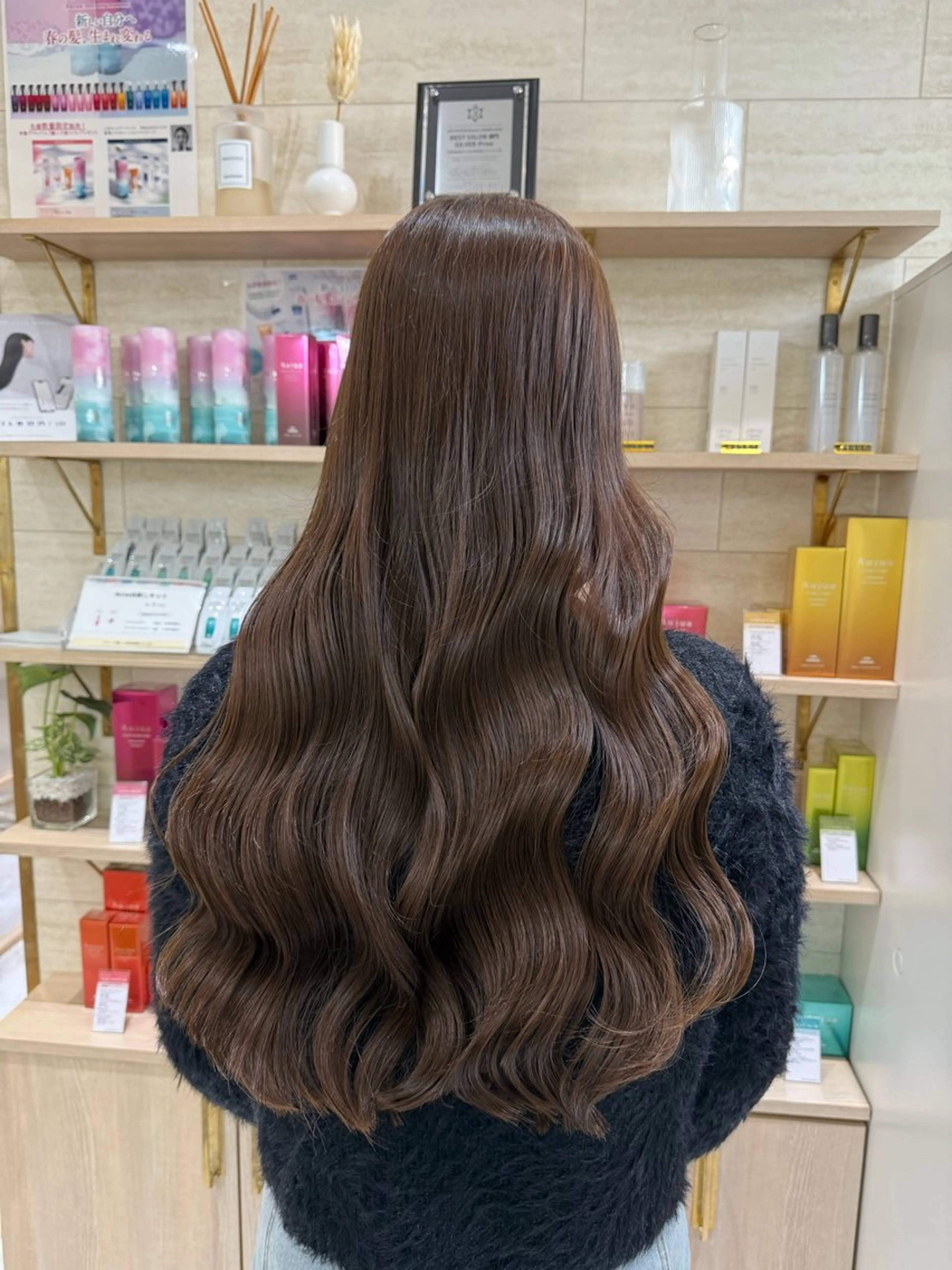 ロング カット ヘアカラー トリートメント Zina 熊本店 ワンホン/Juranのヘアスタイル