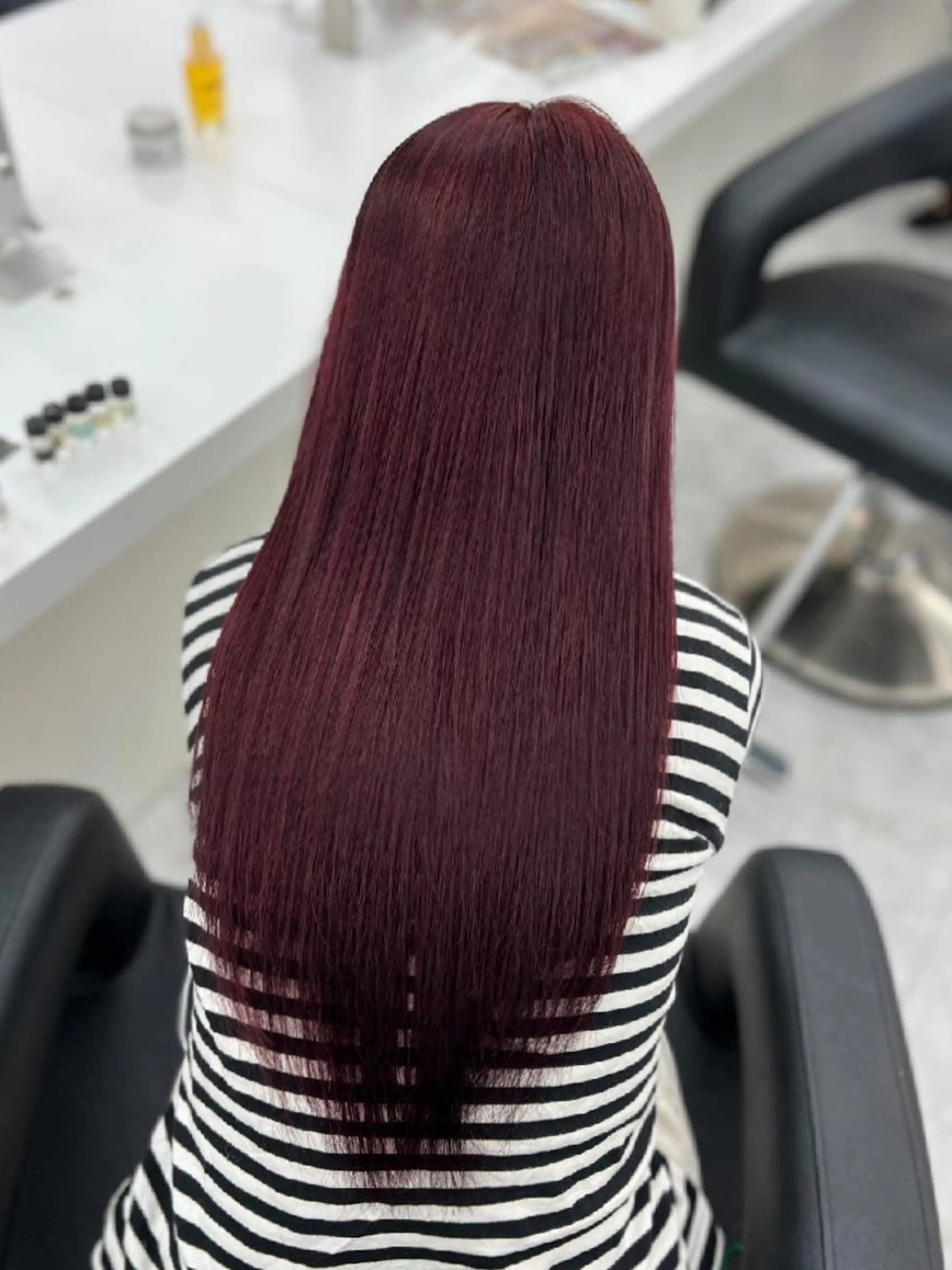 カラー ブリーチ ヘアカラー 🍒renka🍒 ボブ/ショート/暖色のヘアスタイル