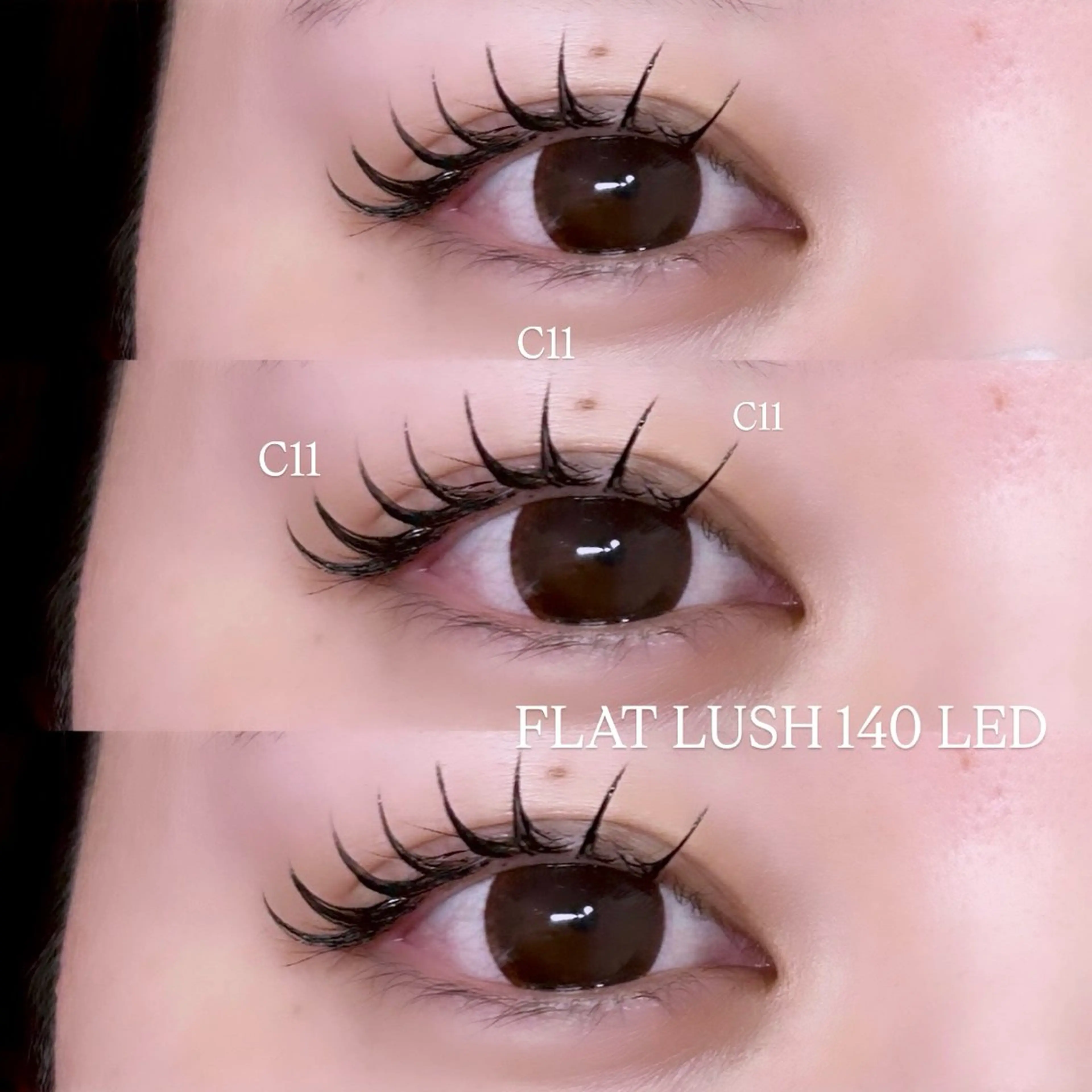 マツエク・マツパ 束感まつ毛 EYELA MANAMI 💞のマツエク・マツパデザイン