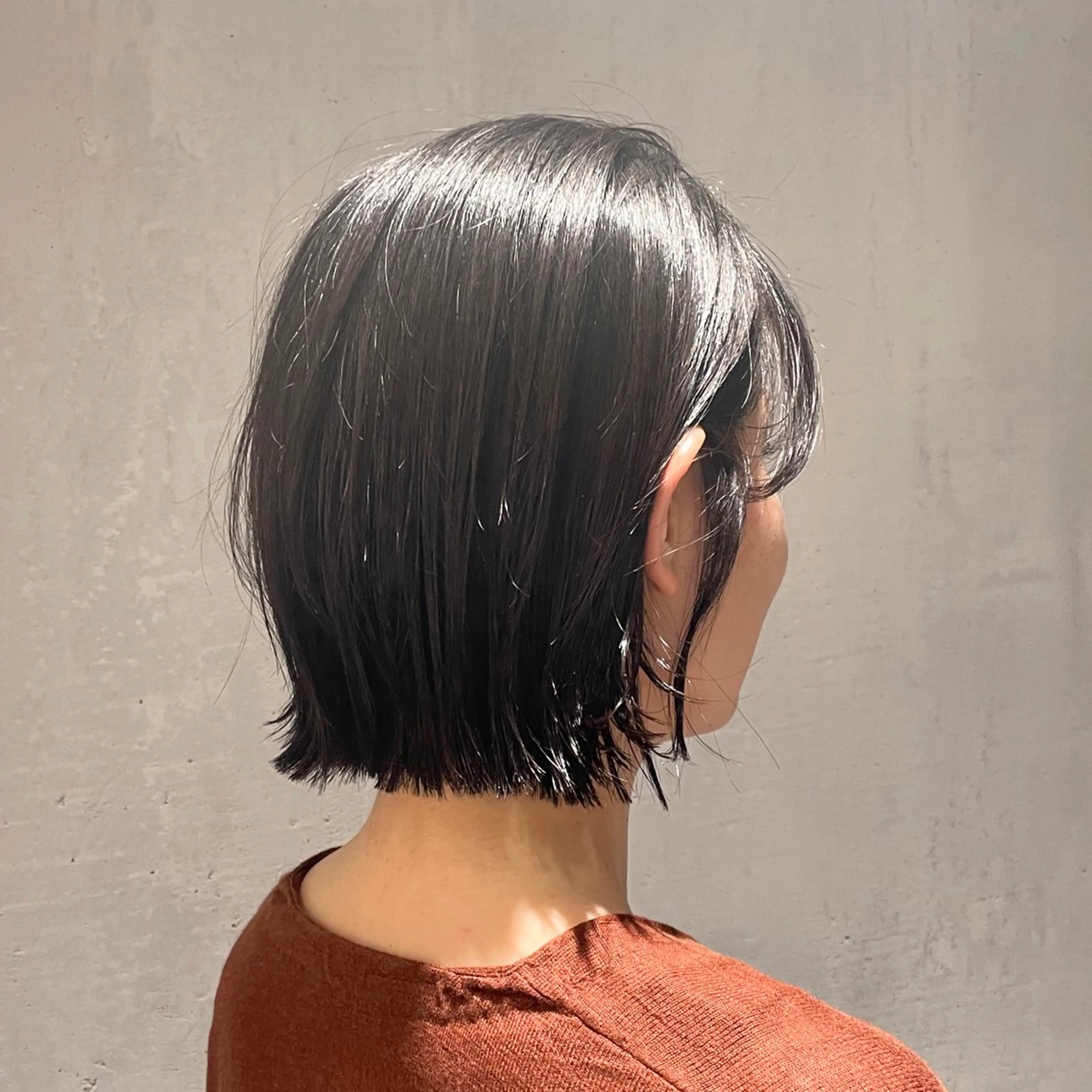 ショート カラー ハイライトカラー ボブ ハイライト 外ハネヘア DX SHARE SALON所属・matka白髪ぼかし 大人ヘア/KEIKOのヘアスタイル