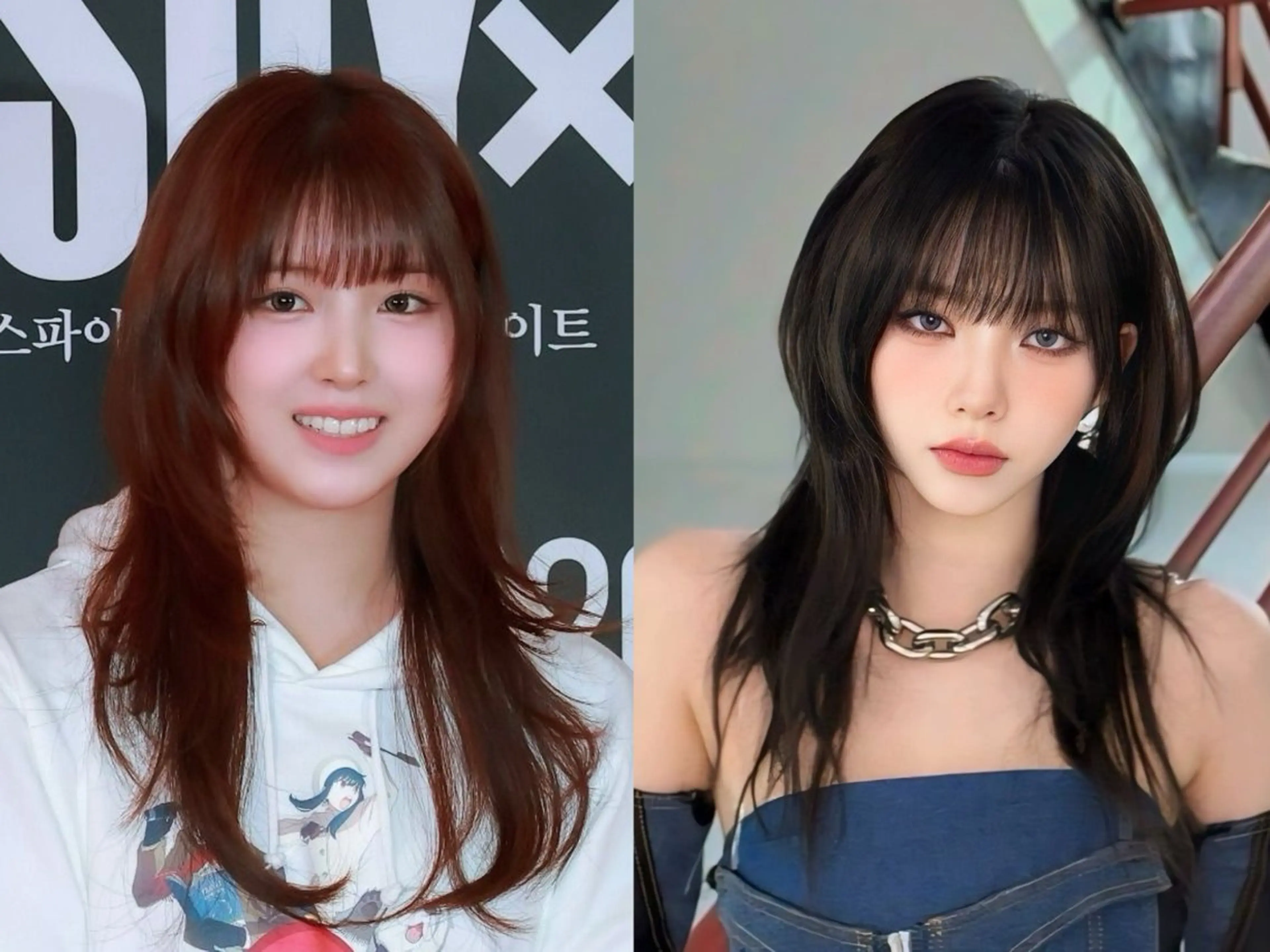 セミロング 酸性ストレート 🤍🎀honokaのヘアスタイル