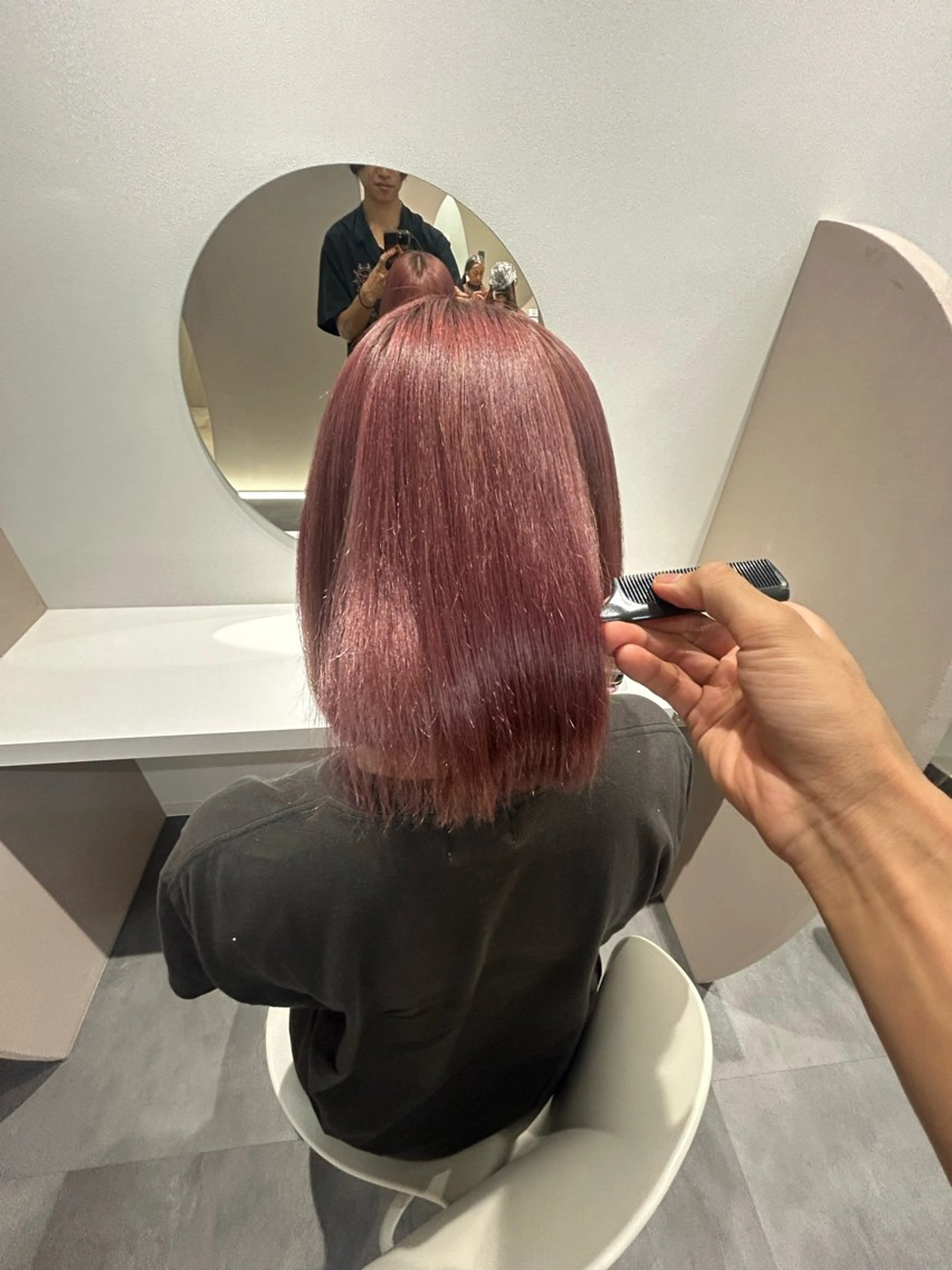 ミニモ学割✨10​〜​20代限定✨ダブルカラー✨ケアブリーチ✨全体髪質改善カラーでできるだけ低ダメージ✨の写真