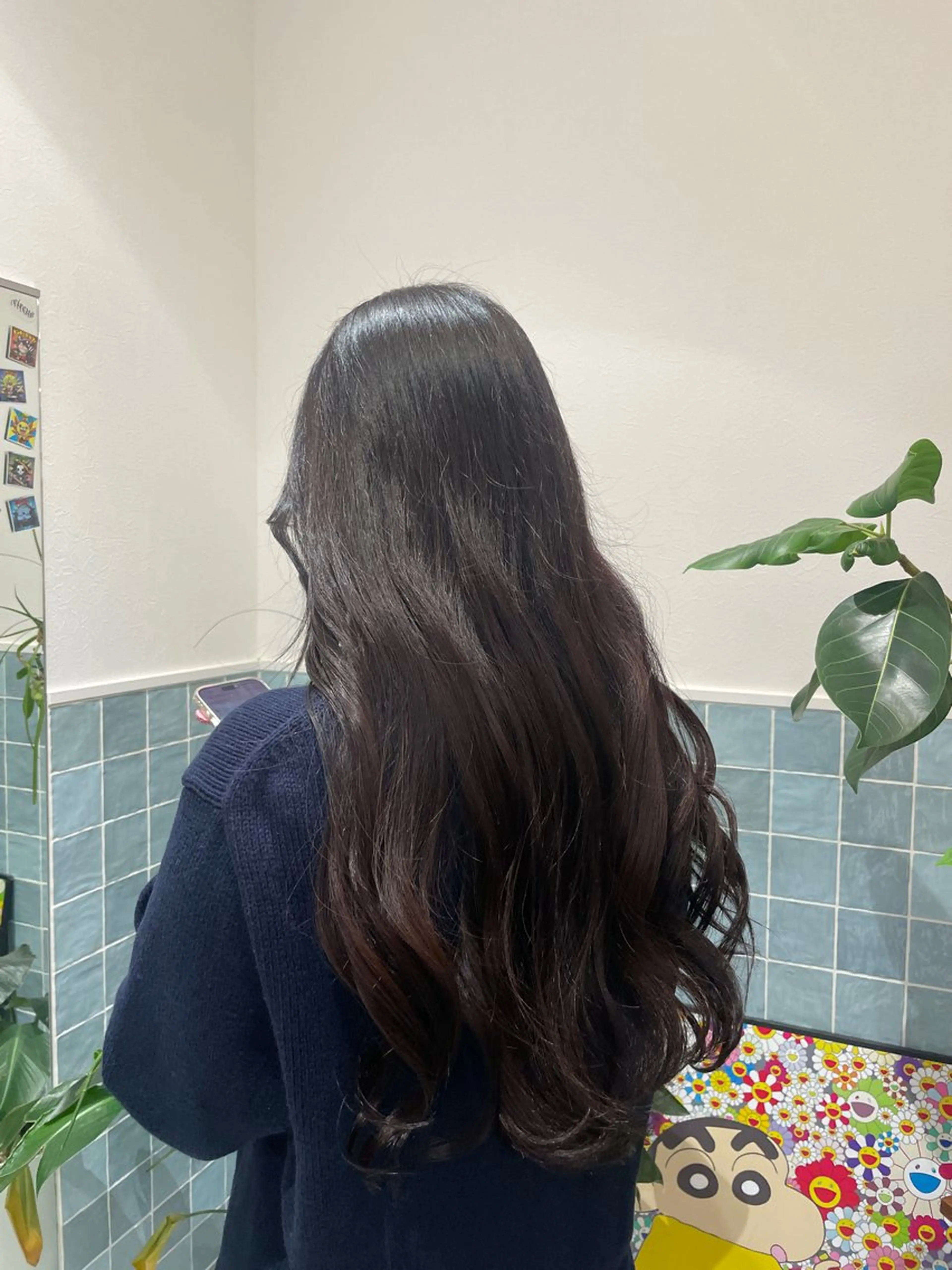 ロング カラー ブラウンカラー ダークブラウン 🕊髪質改善 ストレート🕊まいのヘアスタイル