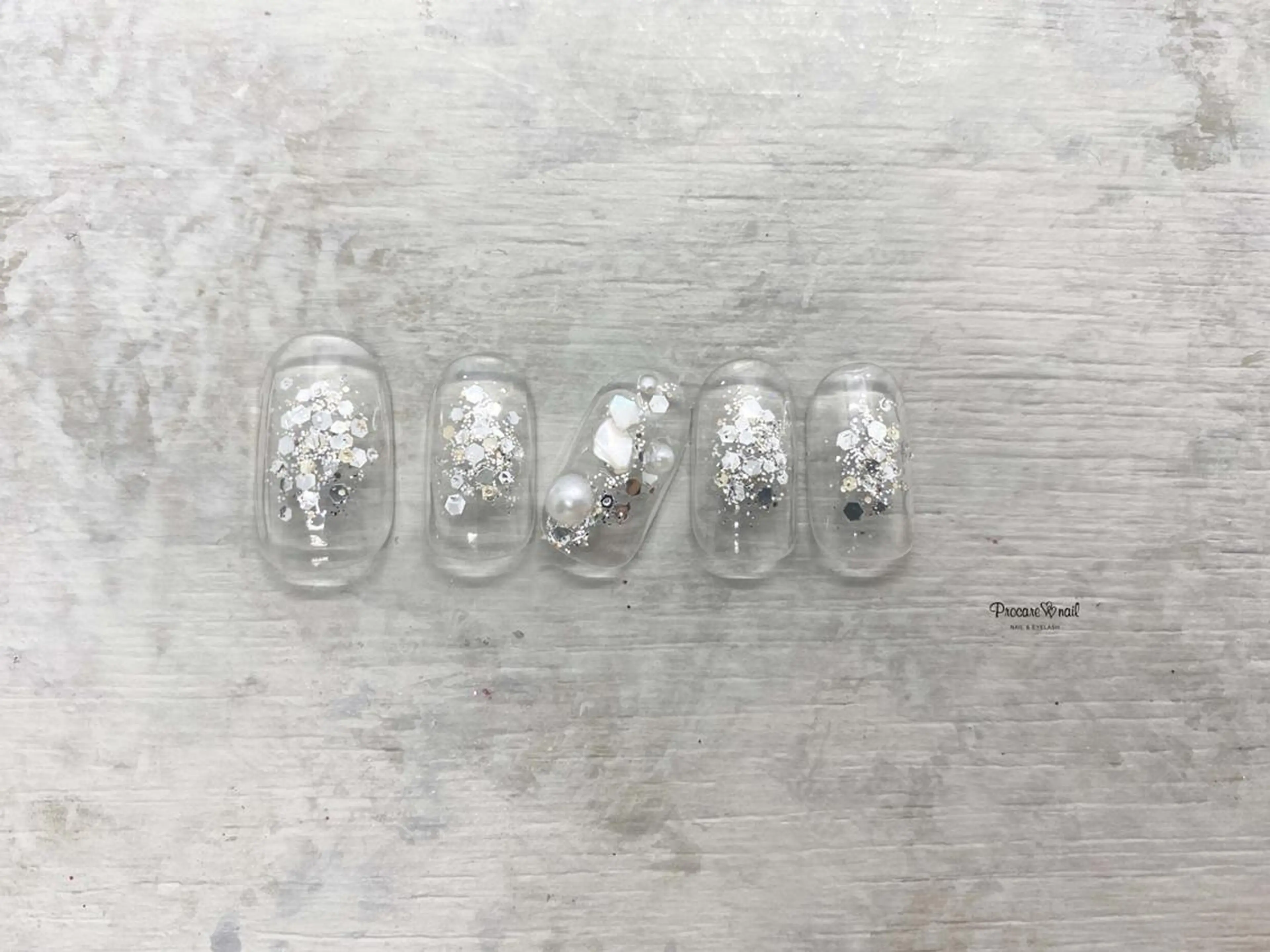 ネイル アートネイル クリアネイル ニュアンスネイル ハンドネイル Fumie.T 西荻窪店のネイルデザイン