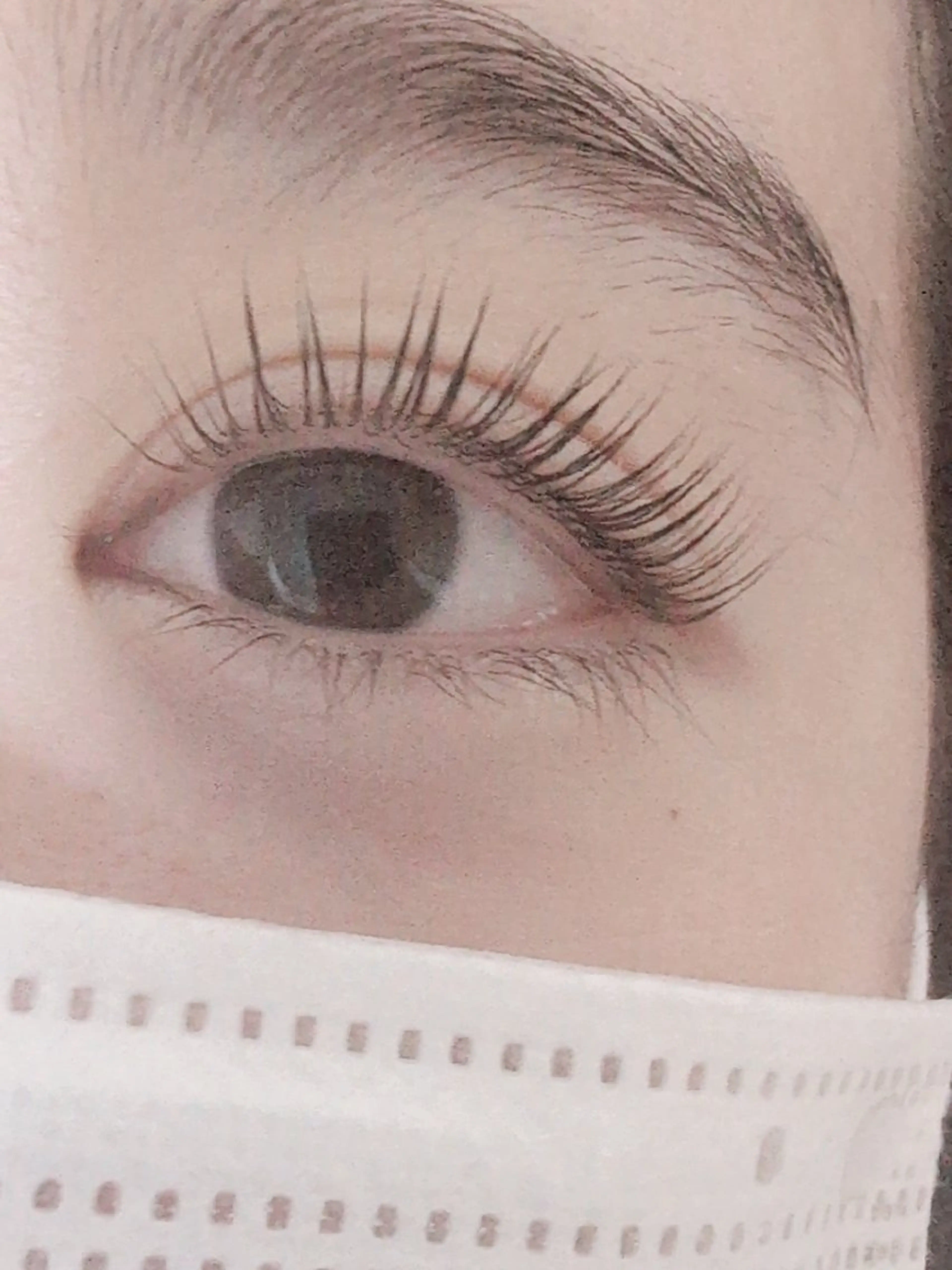 マツエク・マツパ パリジェンヌラッシュリフト 岡崎 良美のマツエク・マツパデザイン