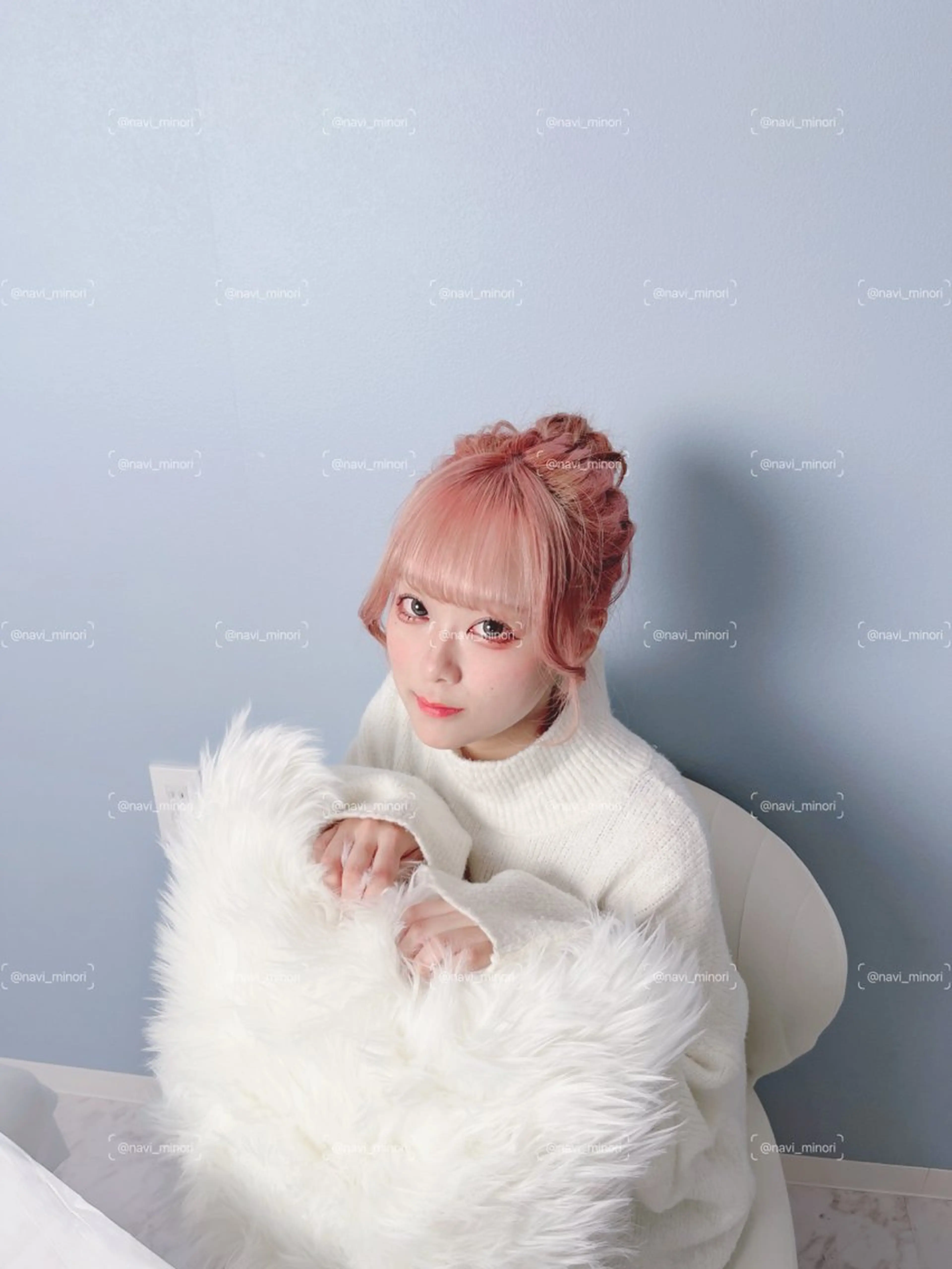 ミディアム ヘアアレンジ お団子ヘア hairsetsalonNAVI所属・navi minoriのヘアスタイル