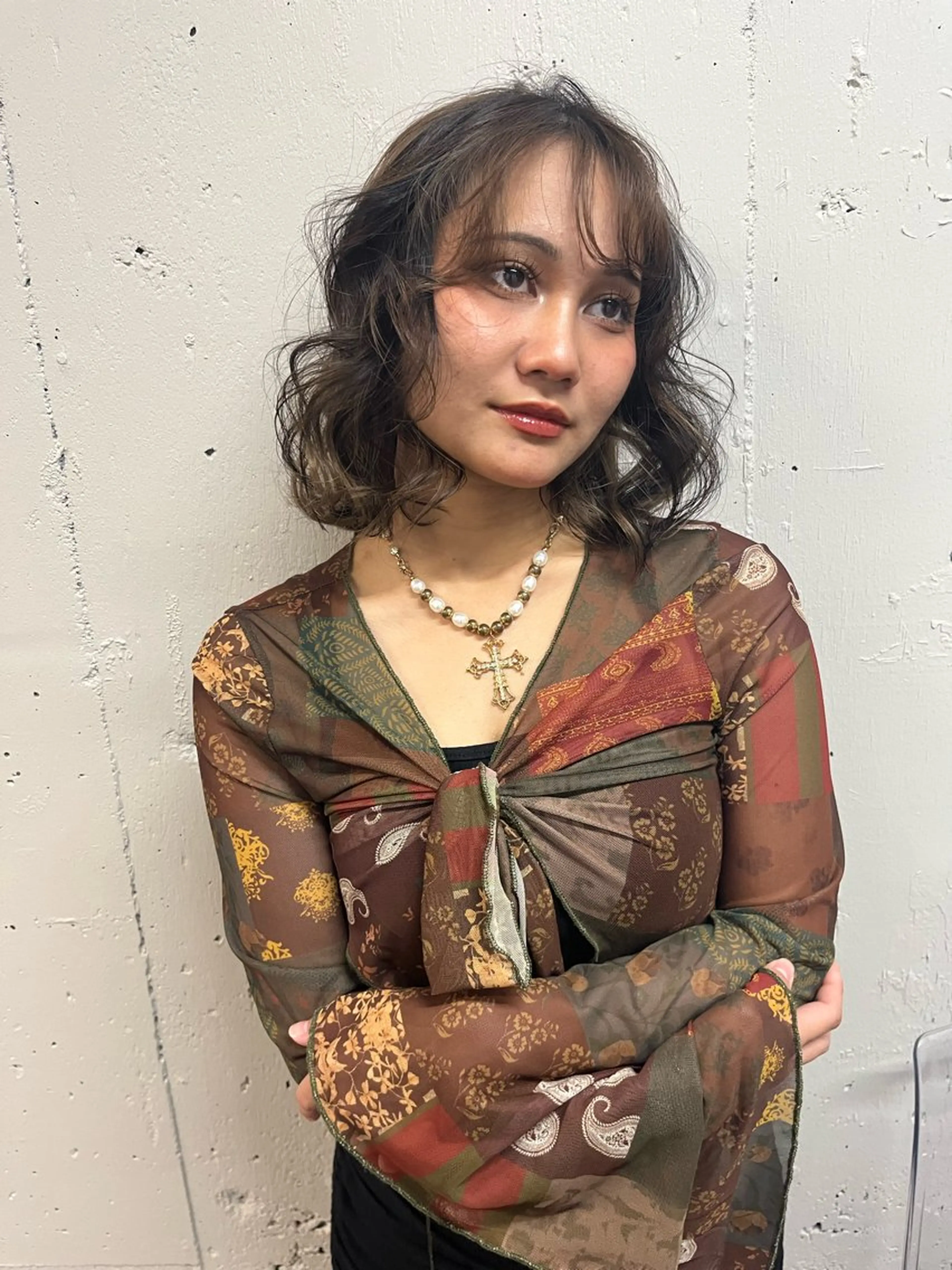 カラー ヘアアレンジ ハイトーン レイヤー🎀meiのヘアスタイル