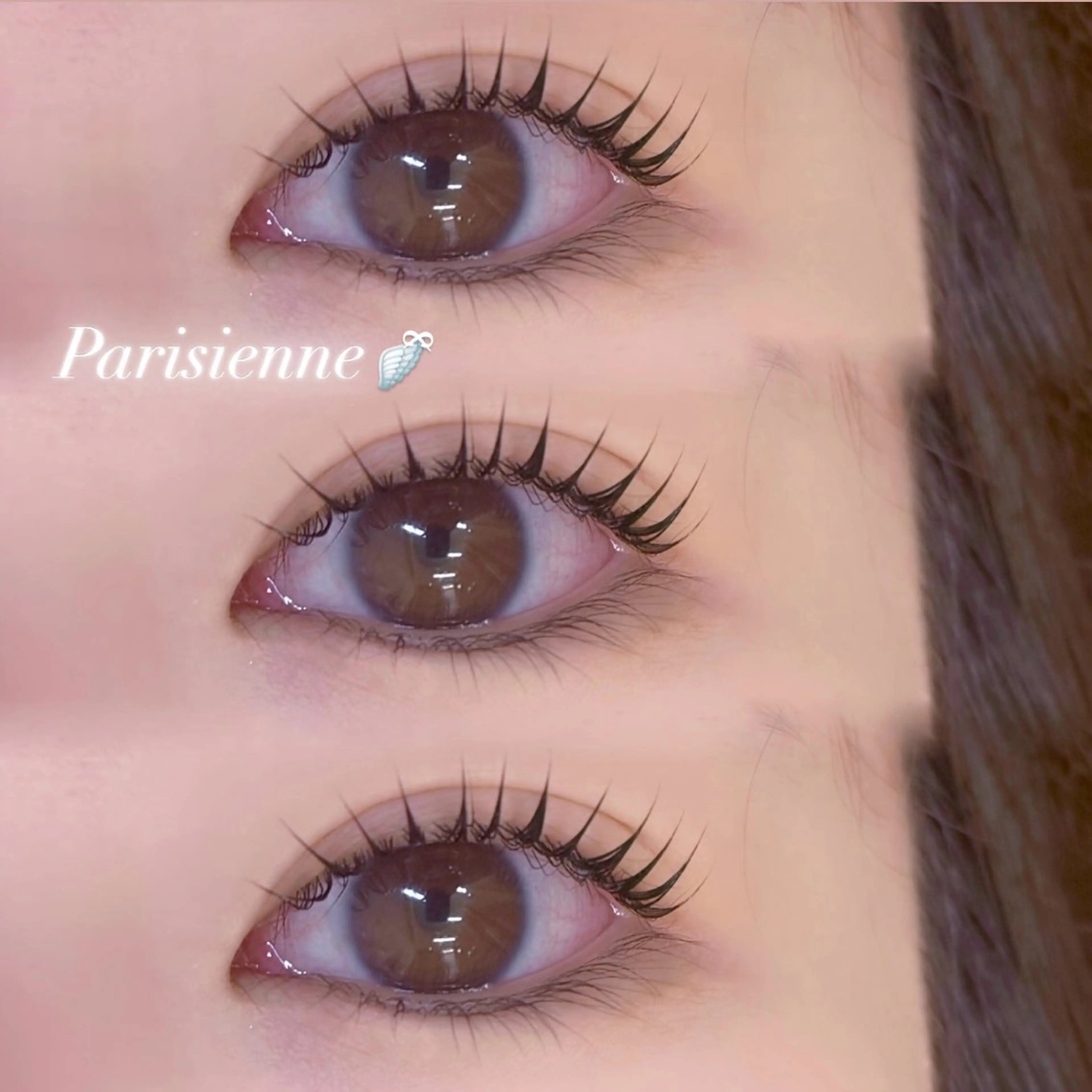 マツエク・マツパ パリジェンヌラッシュリフト マツパ 🩶KIREIE SAKURA🩶のマツエク・マツパデザイン