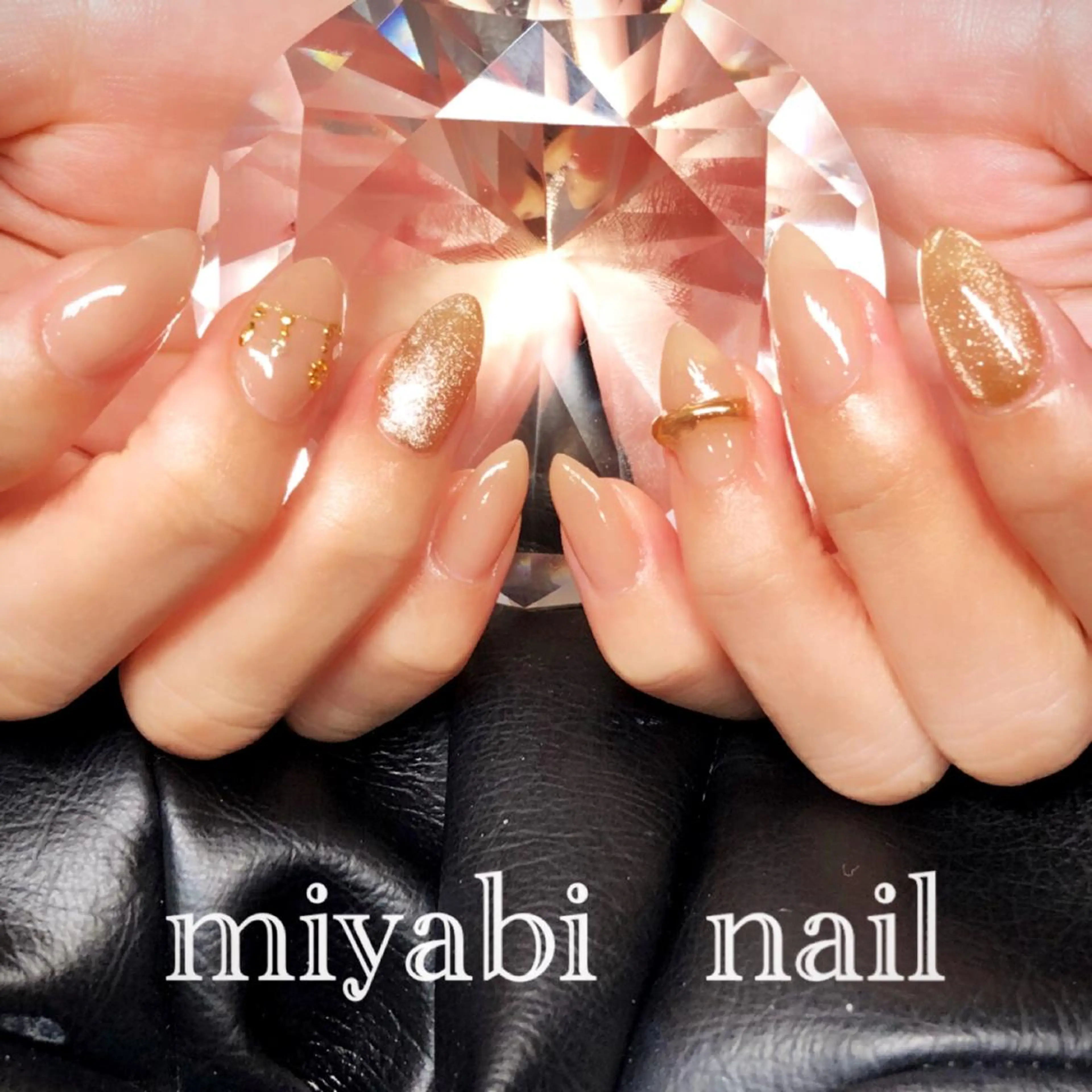 ネイル アートネイル ジェルネイル マグネットネイル 持ち込み オフィスネイル ハンドネイル miyabi nail 桂川駅近くのネイルデザイン