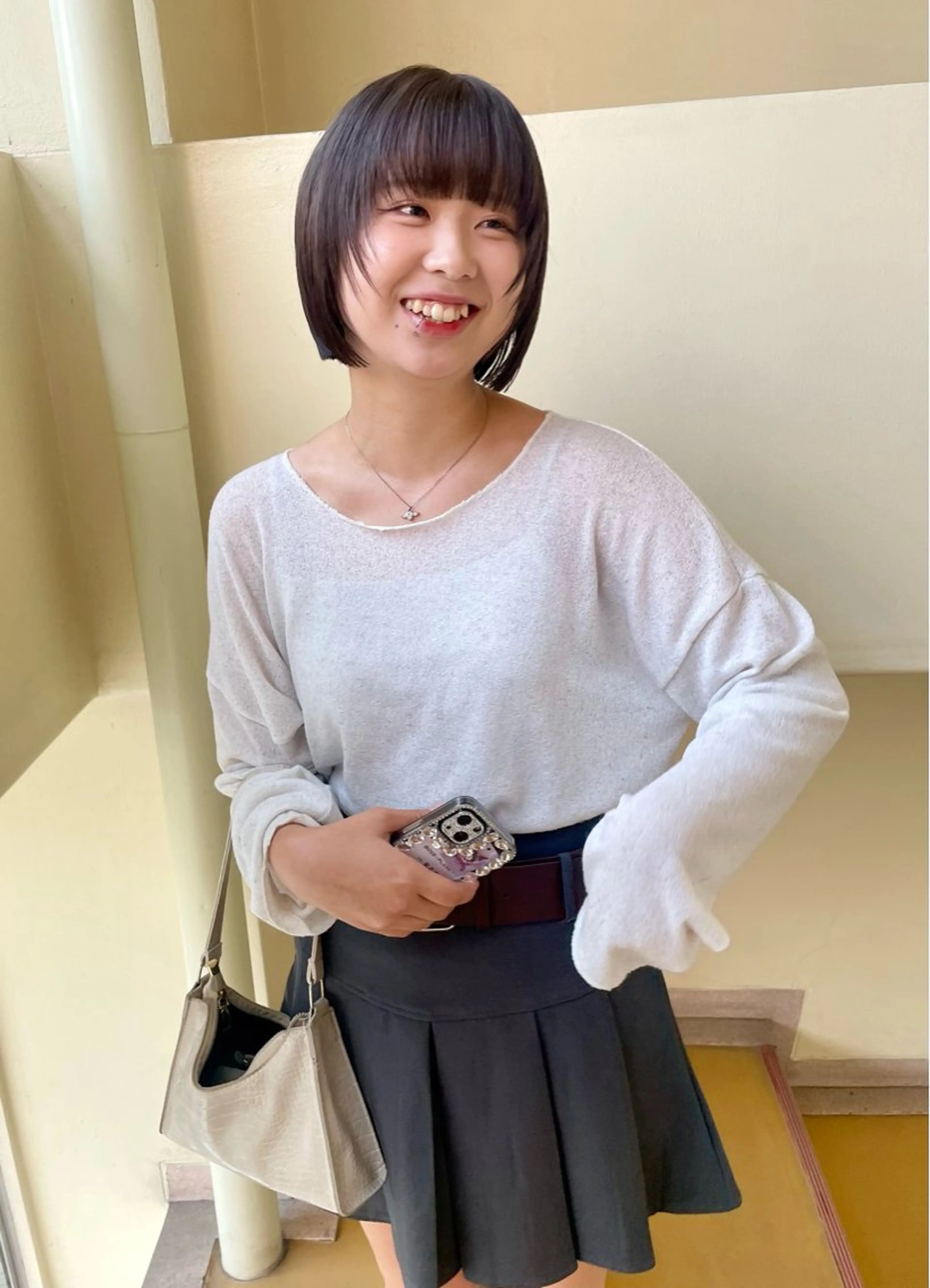 ショート カラー ヒナゴ トヨカズのヘアスタイル