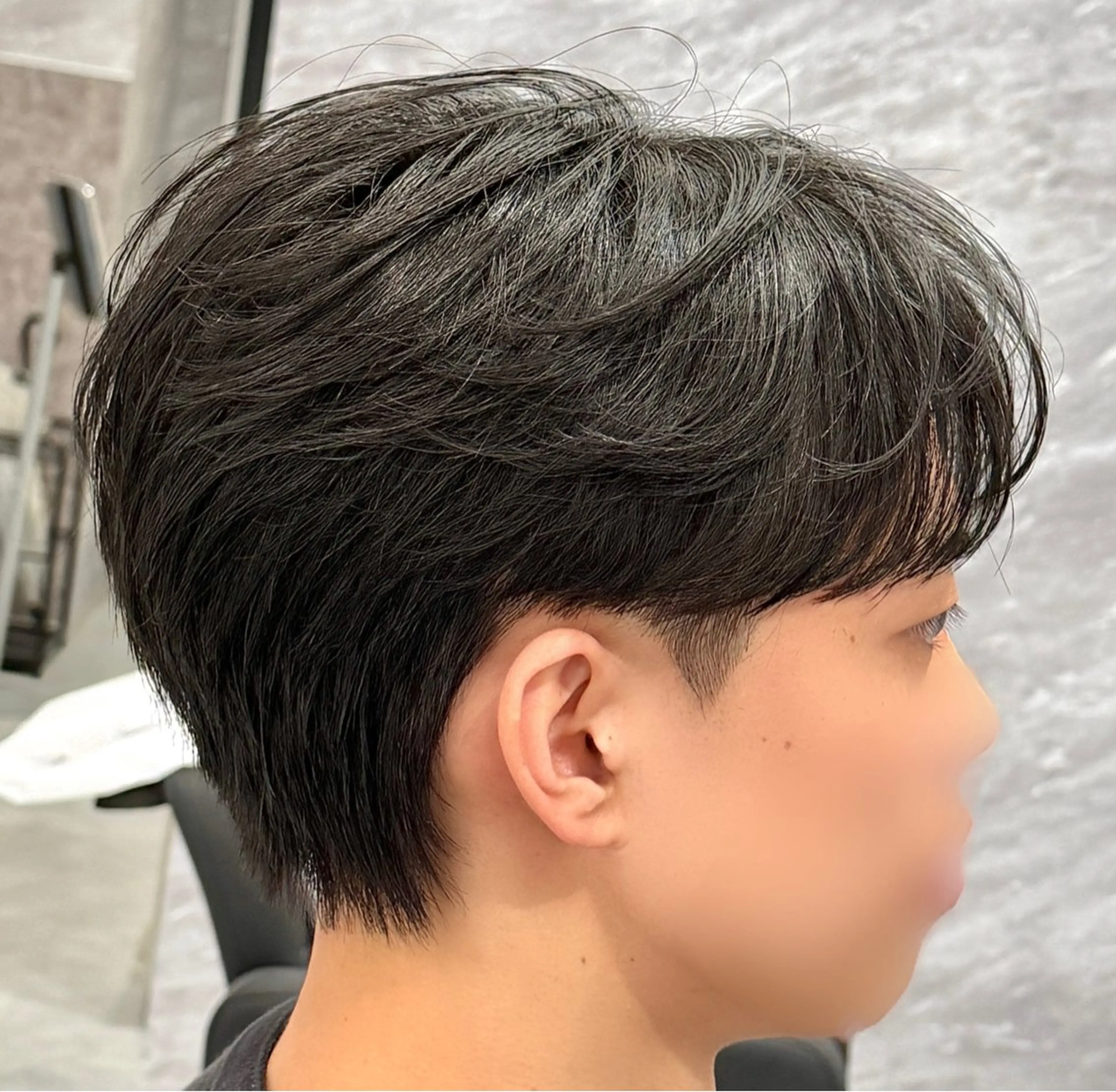 メンズ カット 縮毛矯正 ulus kobe所属・ulus kobe 藤枝大地のヘアスタイル