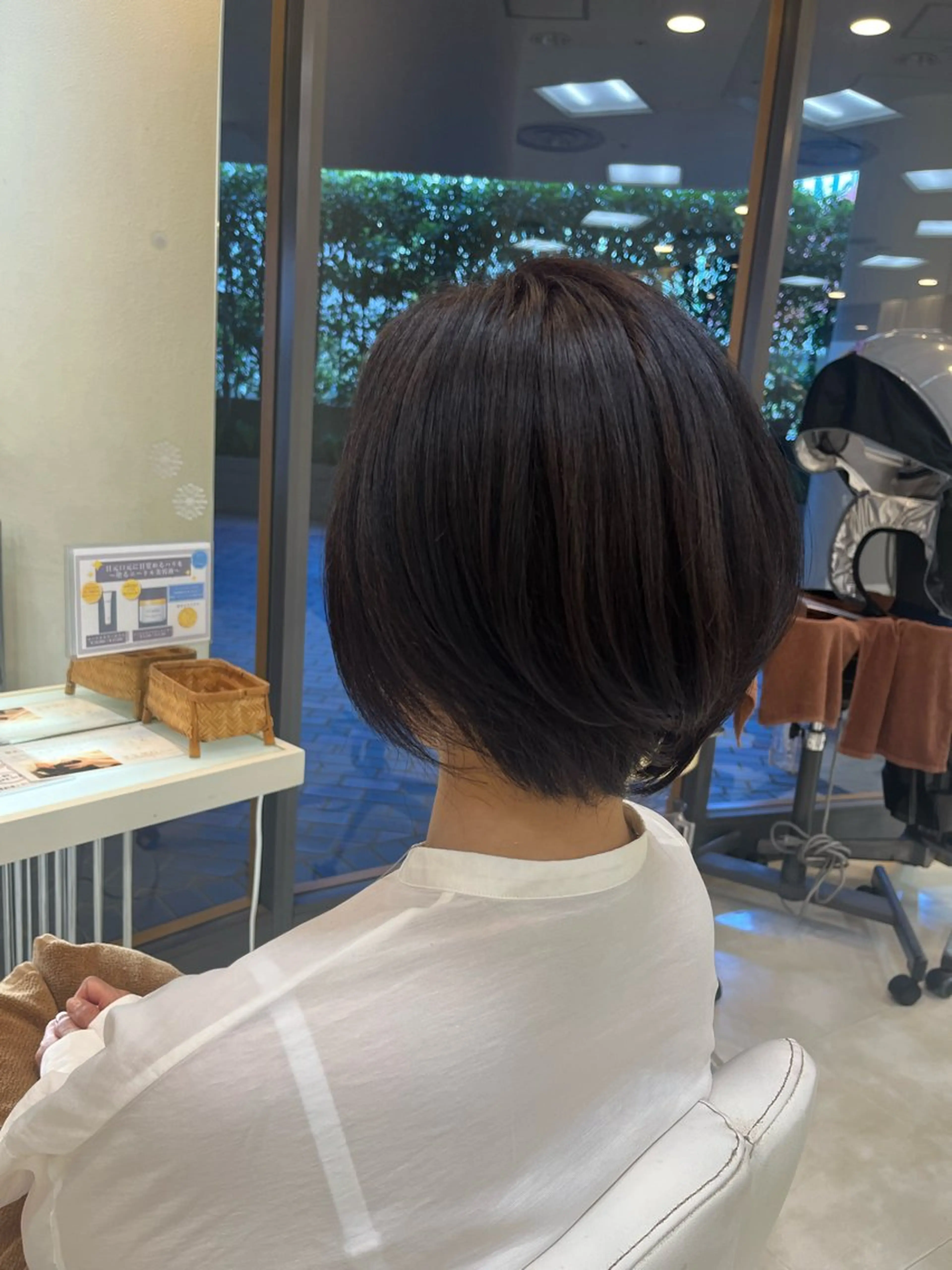 ショート カラー minami🌿‬ 透明感カラー🫧のヘアスタイル