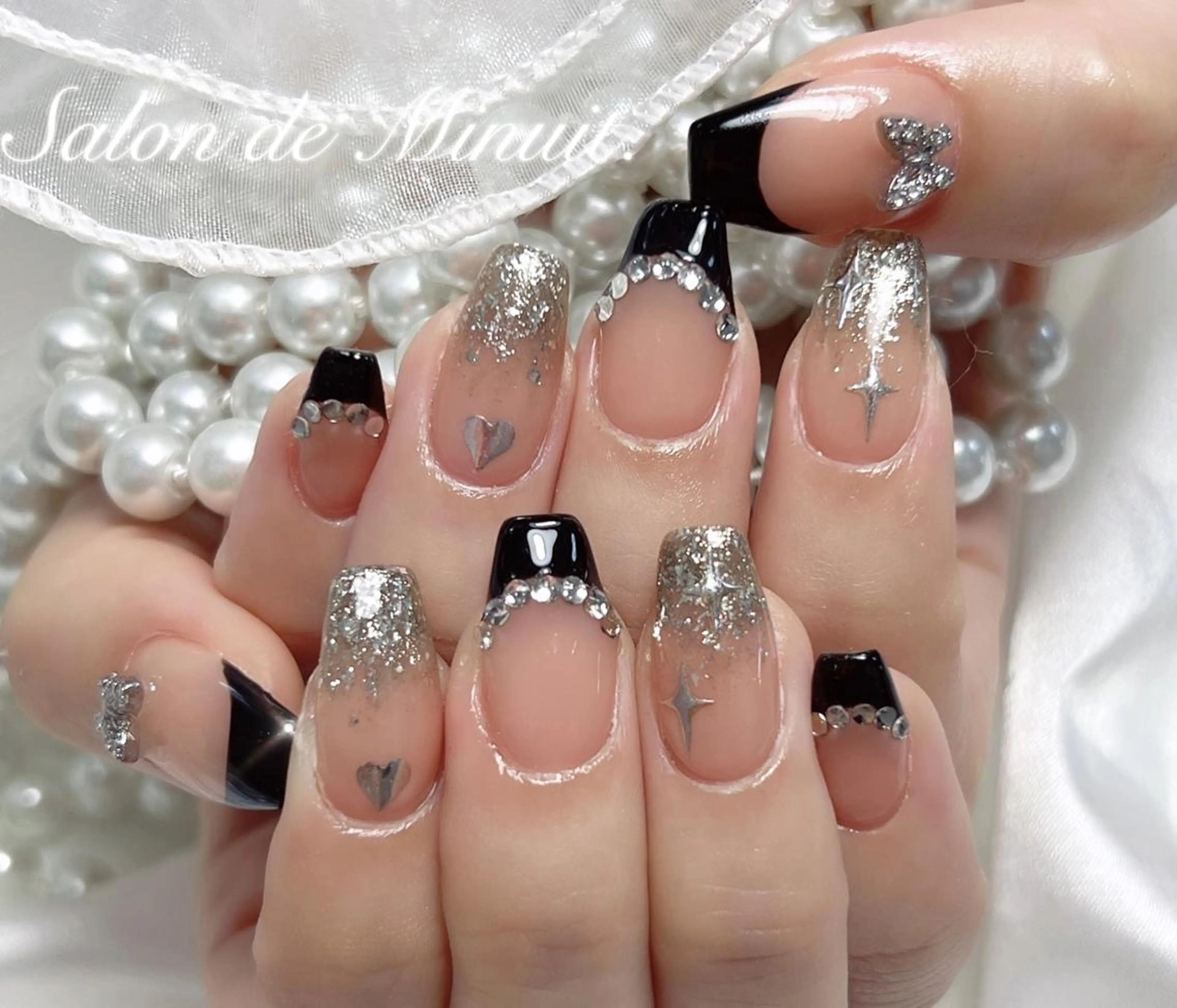 🎀画像持込OK【Hand】持ち込みデザイン120分やり放題8980 (時間内でアート、大きいパーツ8本程度)🎀の写真