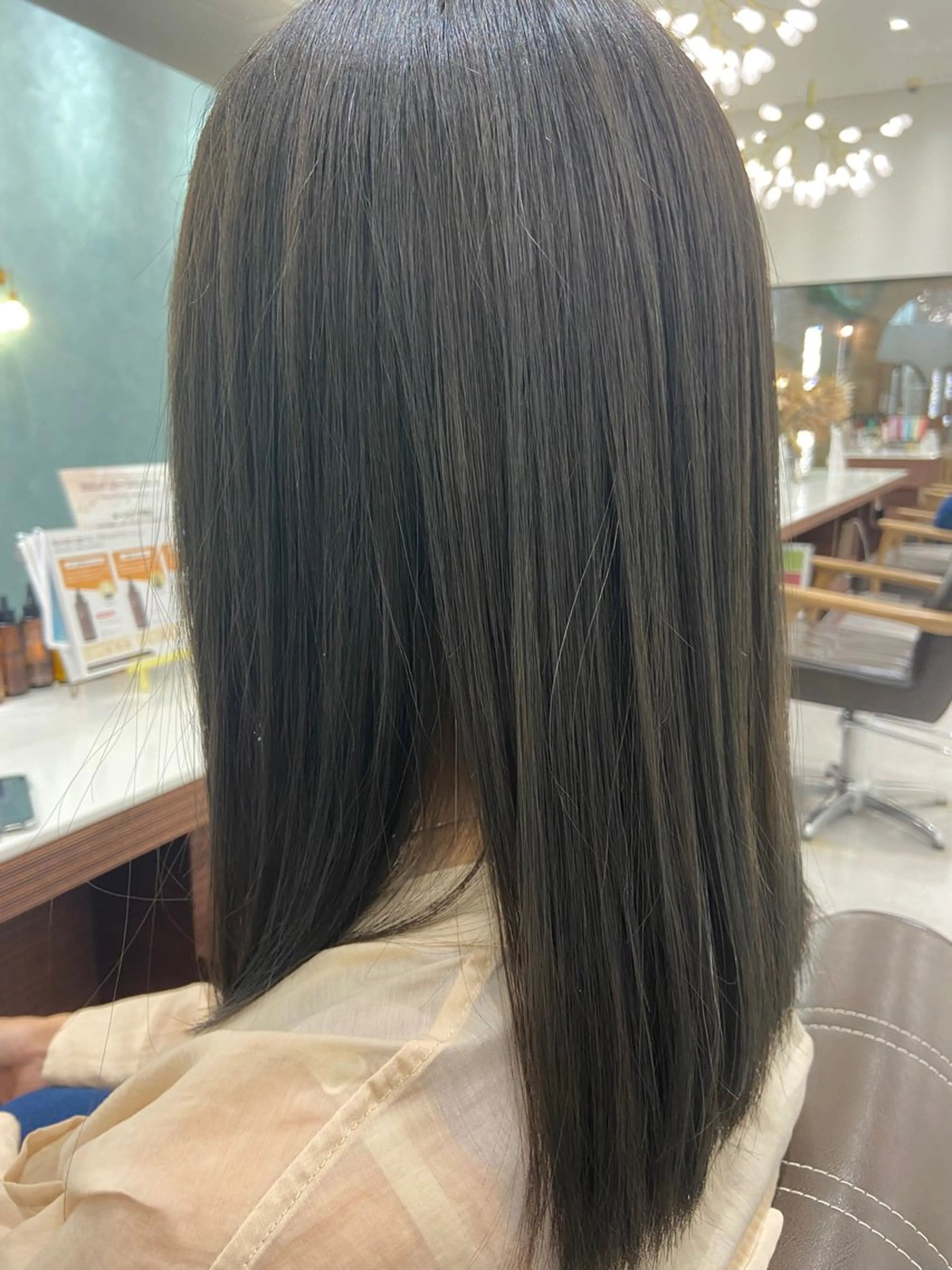 ロング カラー オリーブカラー 【ブリーチモデル 募集】スギタクのヘアスタイル