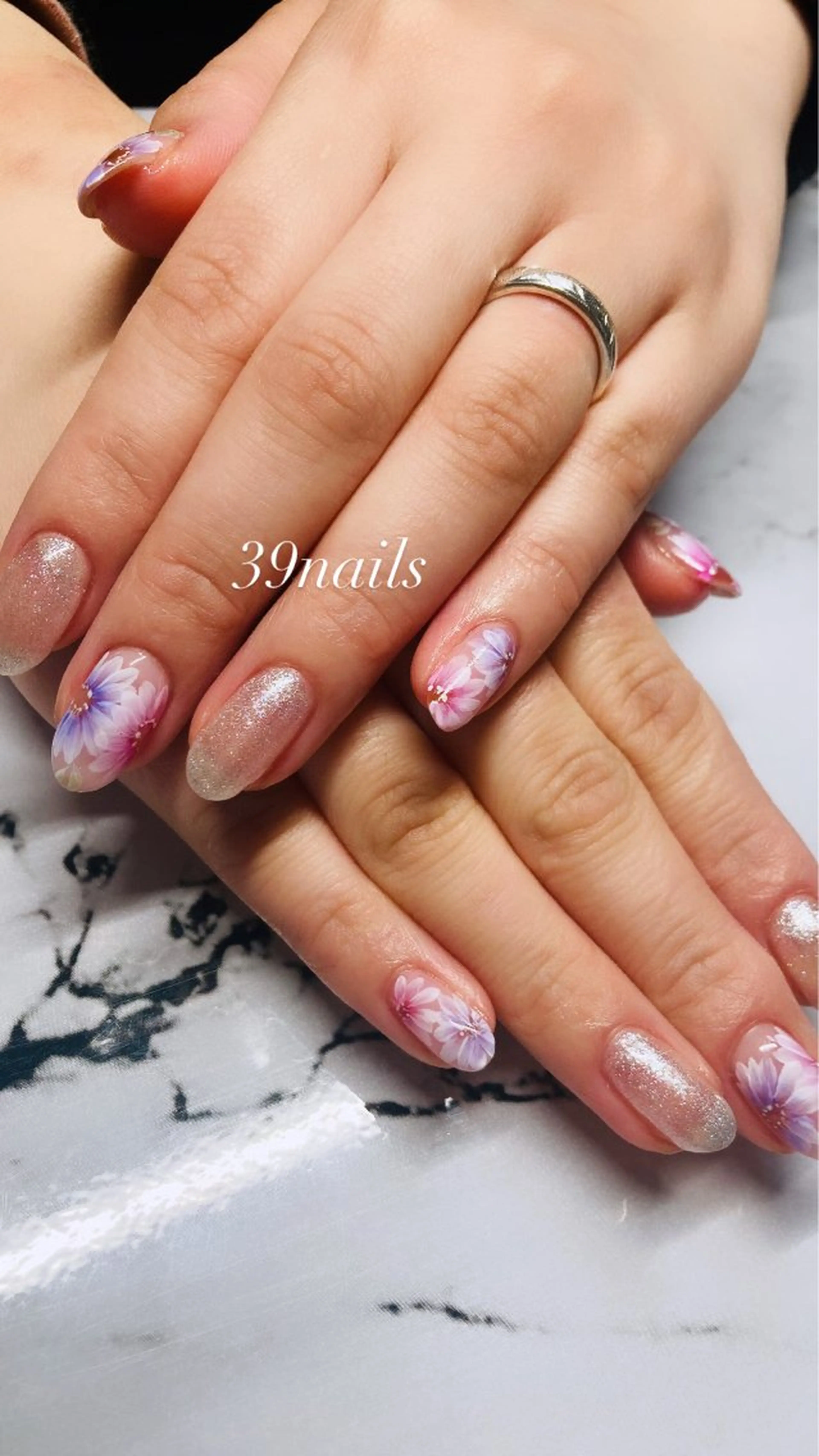 ネイル ハンドネイル 39-nails EharaMikuのネイルデザイン