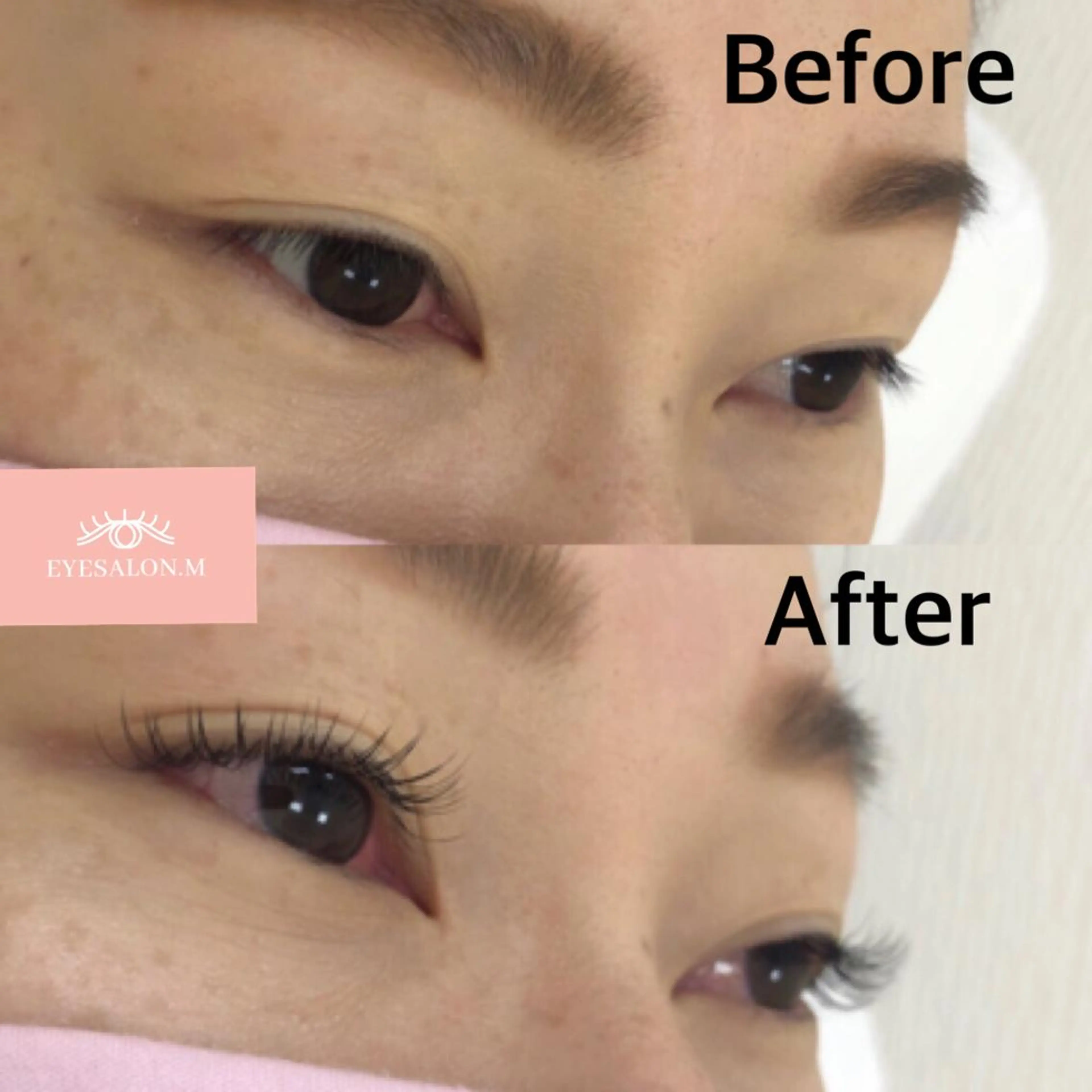 マツエク・マツパ フラットラッシュ ゴージャス マツエク eyeriche .のマツエク・マツパデザイン