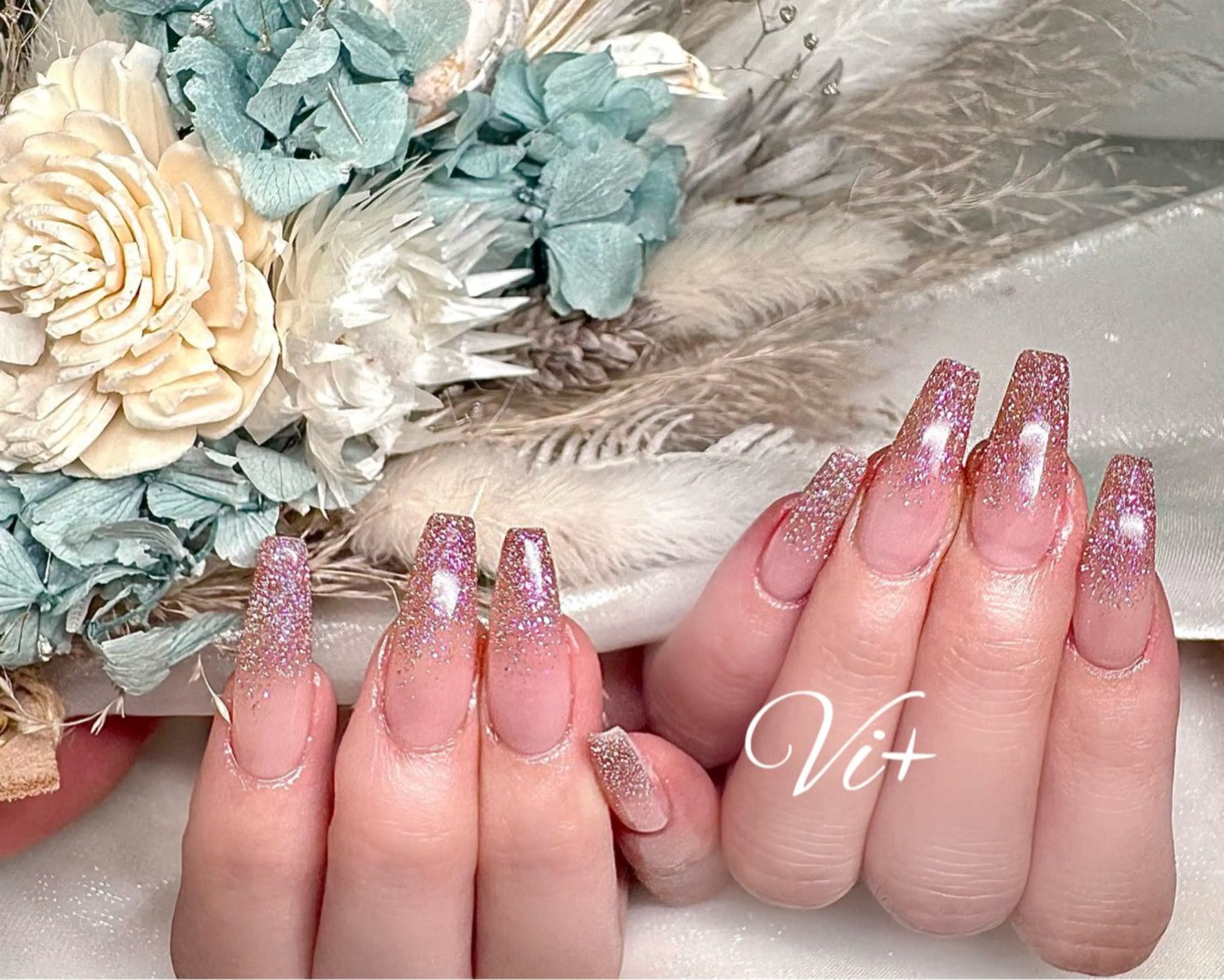 キッズ ハンドネイル ✨Nailsalon Vi+✨のネイルデザイン