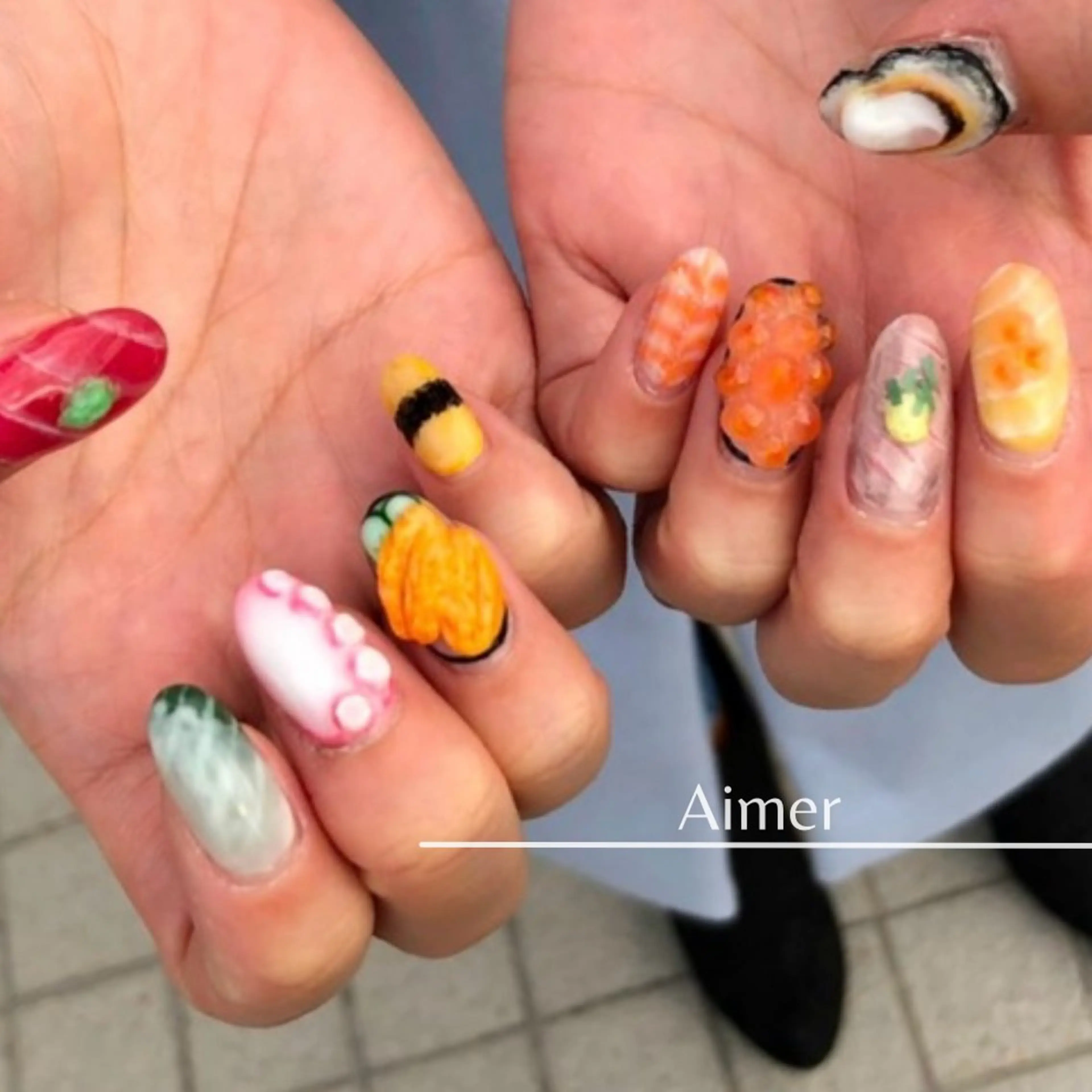 ネイル ハンドネイル Aimer所属・nailsalon Aimerのネイルデザイン