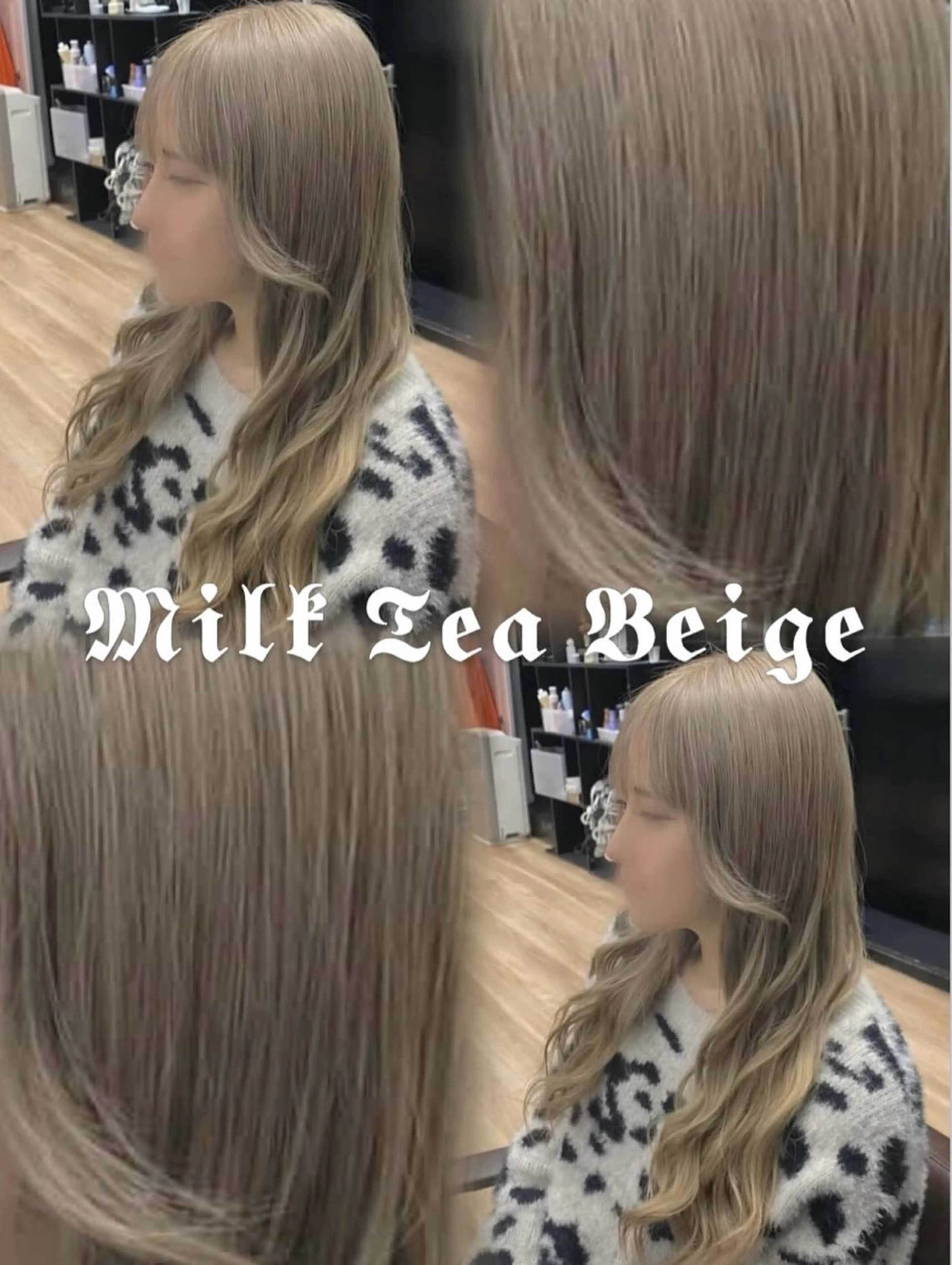 ロング カラー ヘアカラー 韓国ヘア🇰🇷 藤江 広人のヘアスタイル