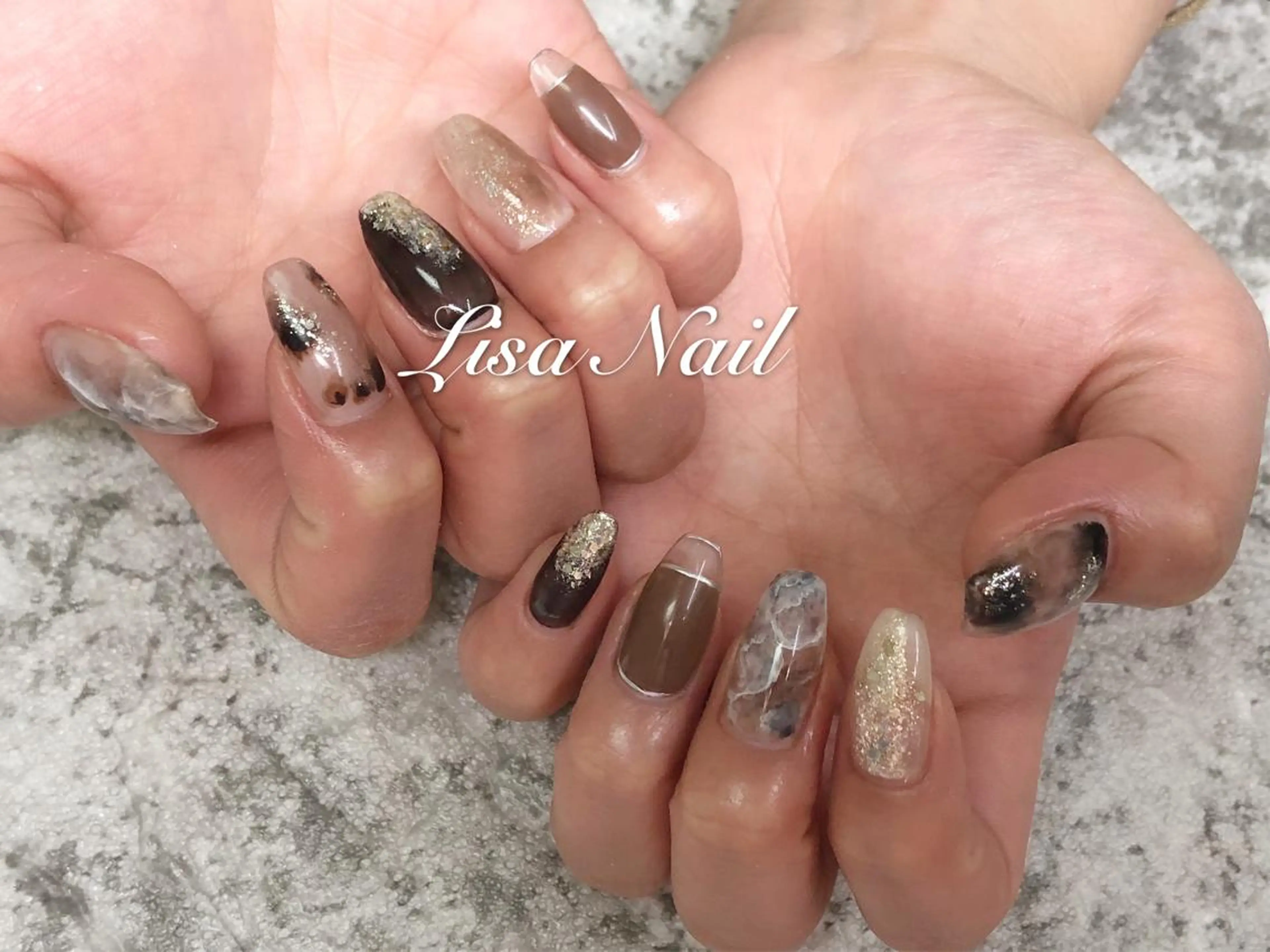 ネイル 持ち込み 🎀 RI🎀のネイルデザイン