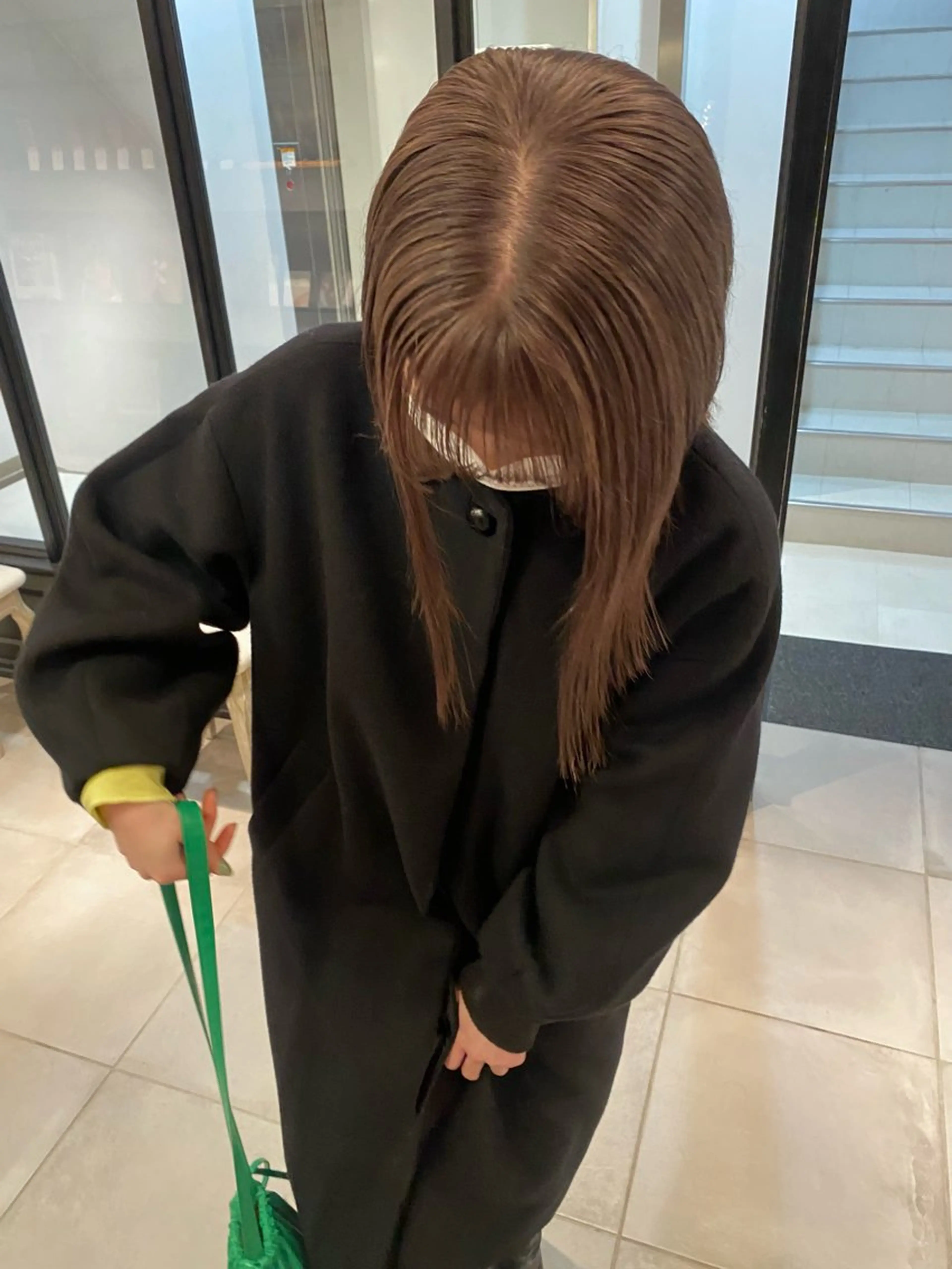 ミディアム カラー トリートメント riria/ボブ /ブラウンカラー🎀のヘアスタイル