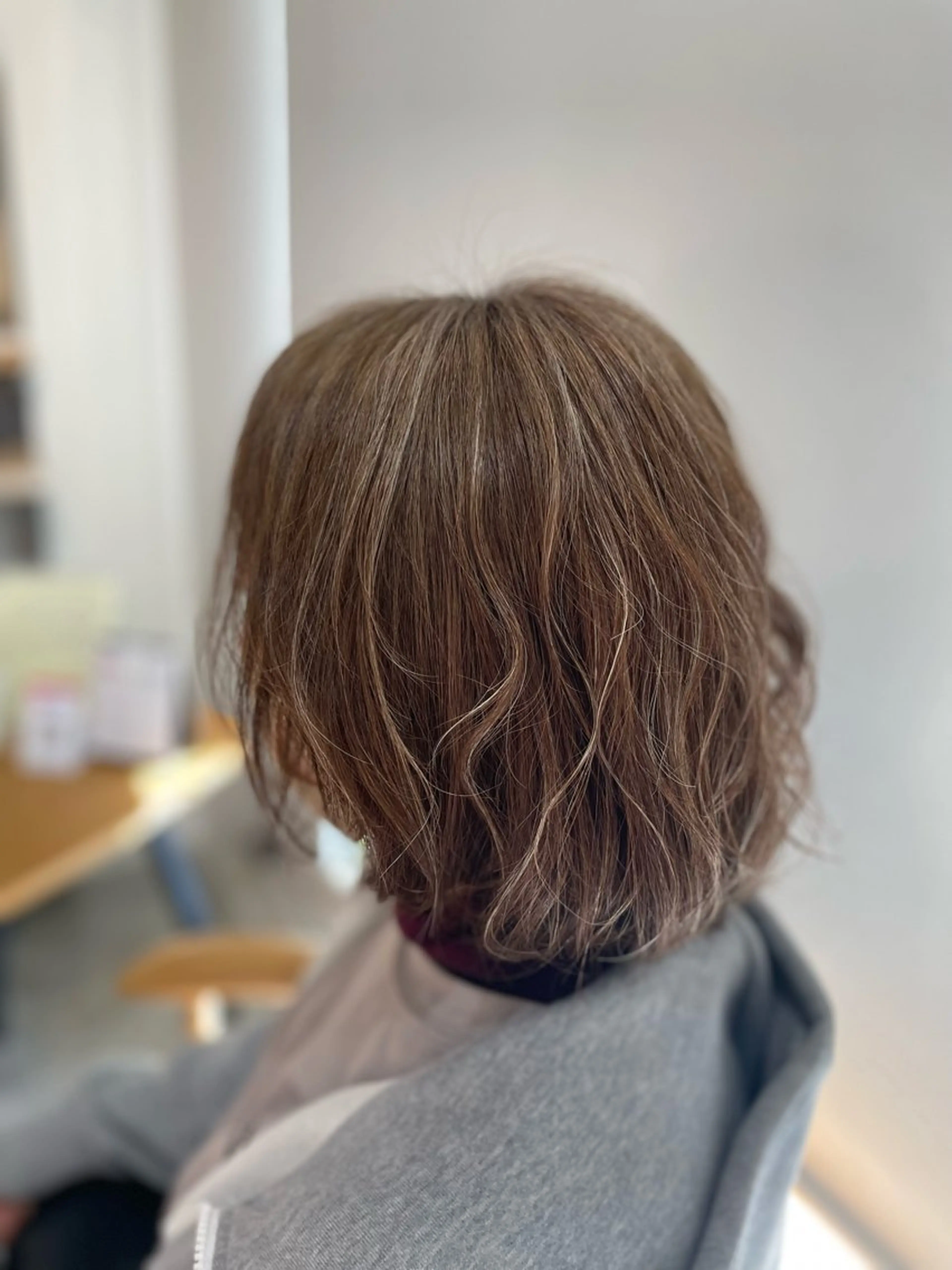 ショート カラー ハイライトカラー ハイライト ヘアカラー 小林 杏莉のヘアスタイル