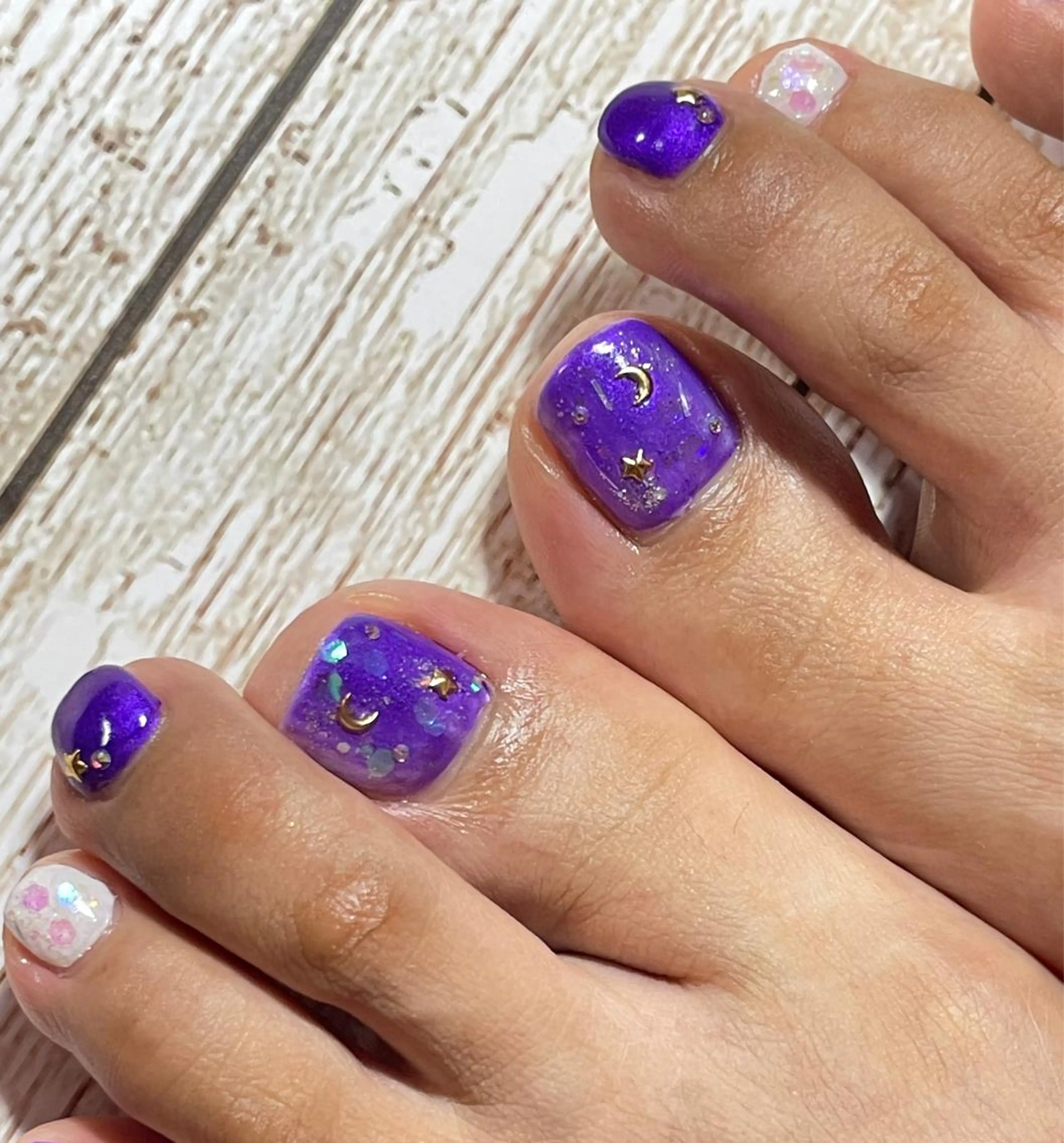 カラー ネイル Chérinail 爪のお手入れのネイルデザイン