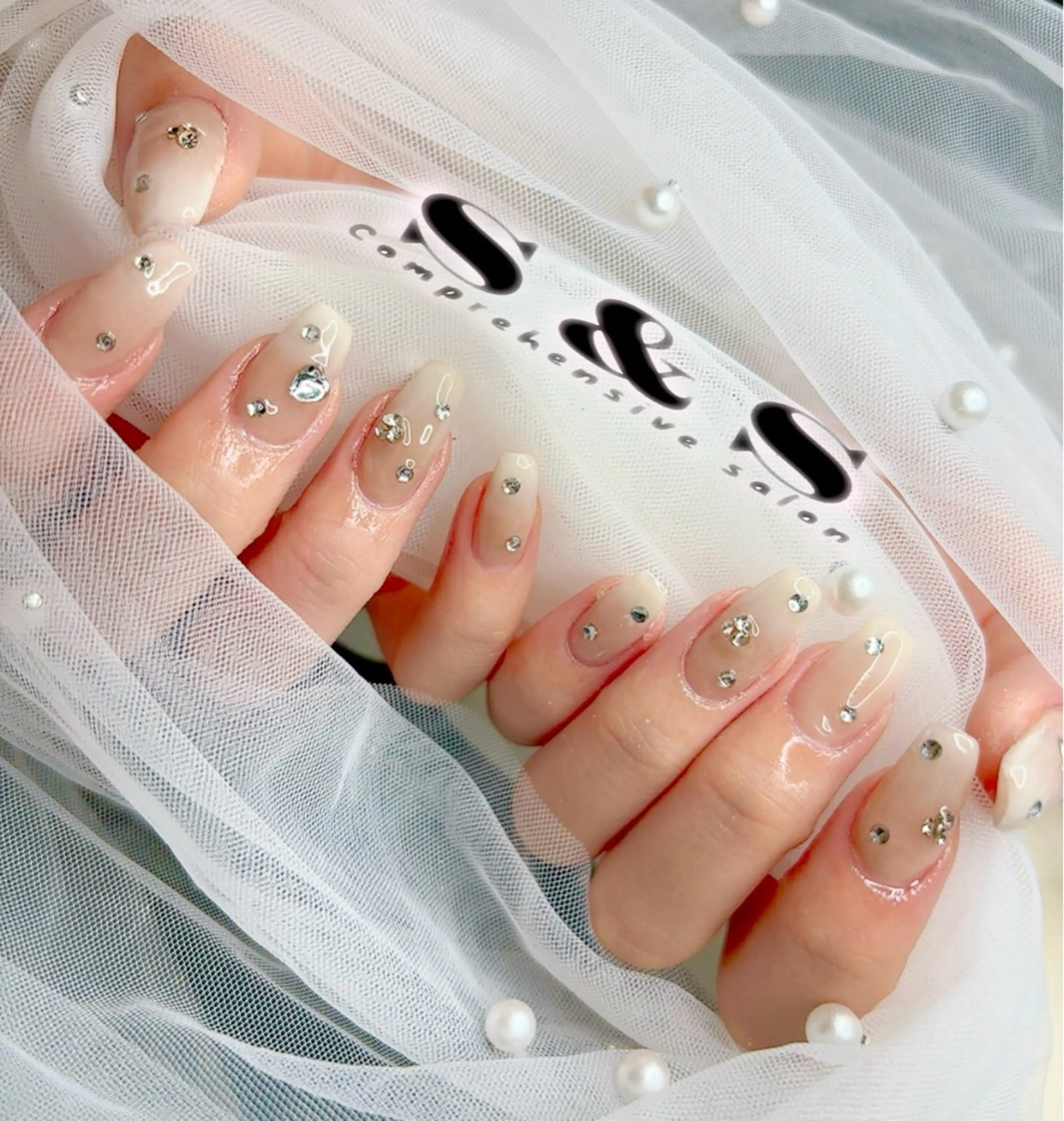 ネイル 成人式 長さ出し メンズネイル 持ち込み ブライダルネイル S&S 村田小百合のネイルデザイン