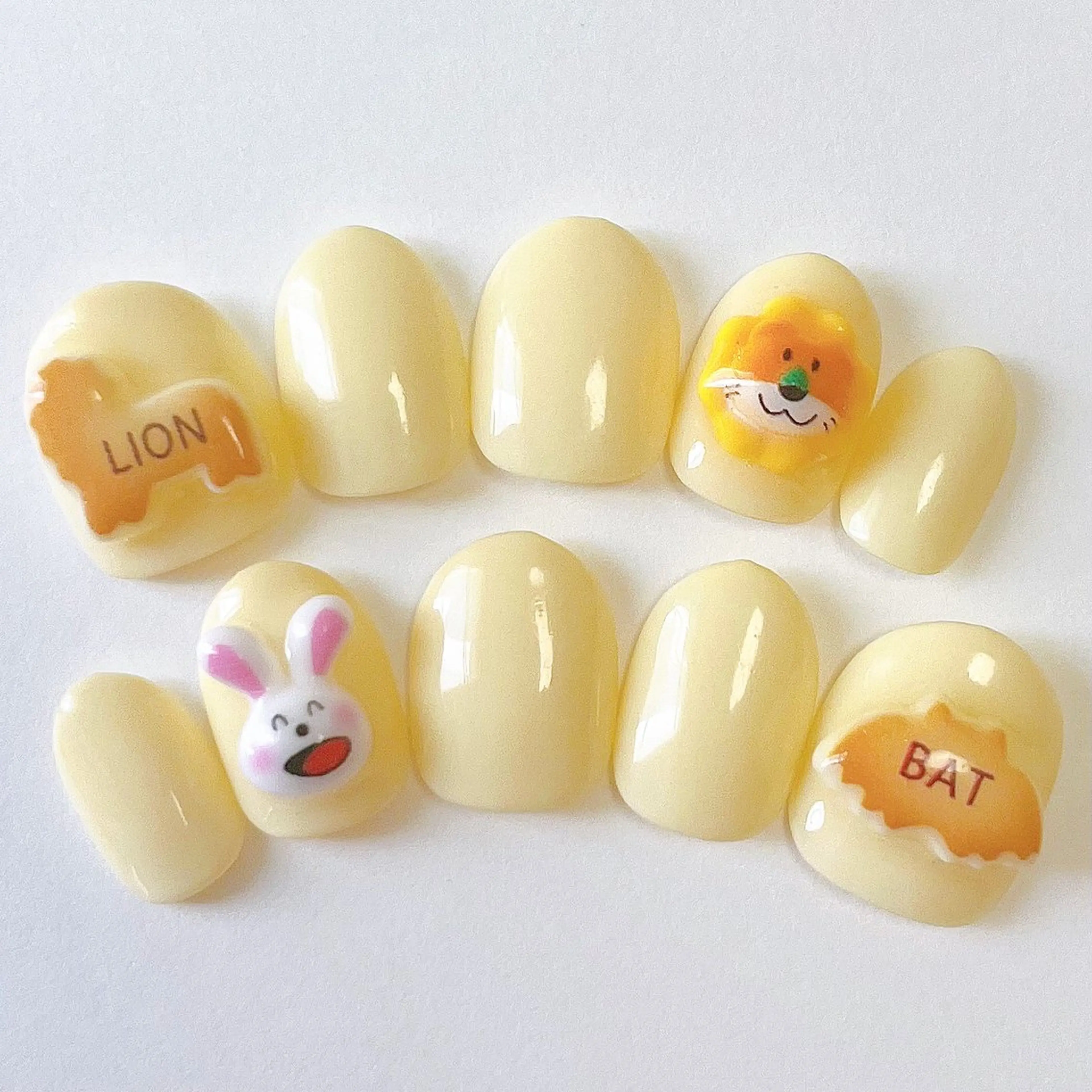 ネイル ハンドネイル いちごパフェ ゆいのネイルデザイン