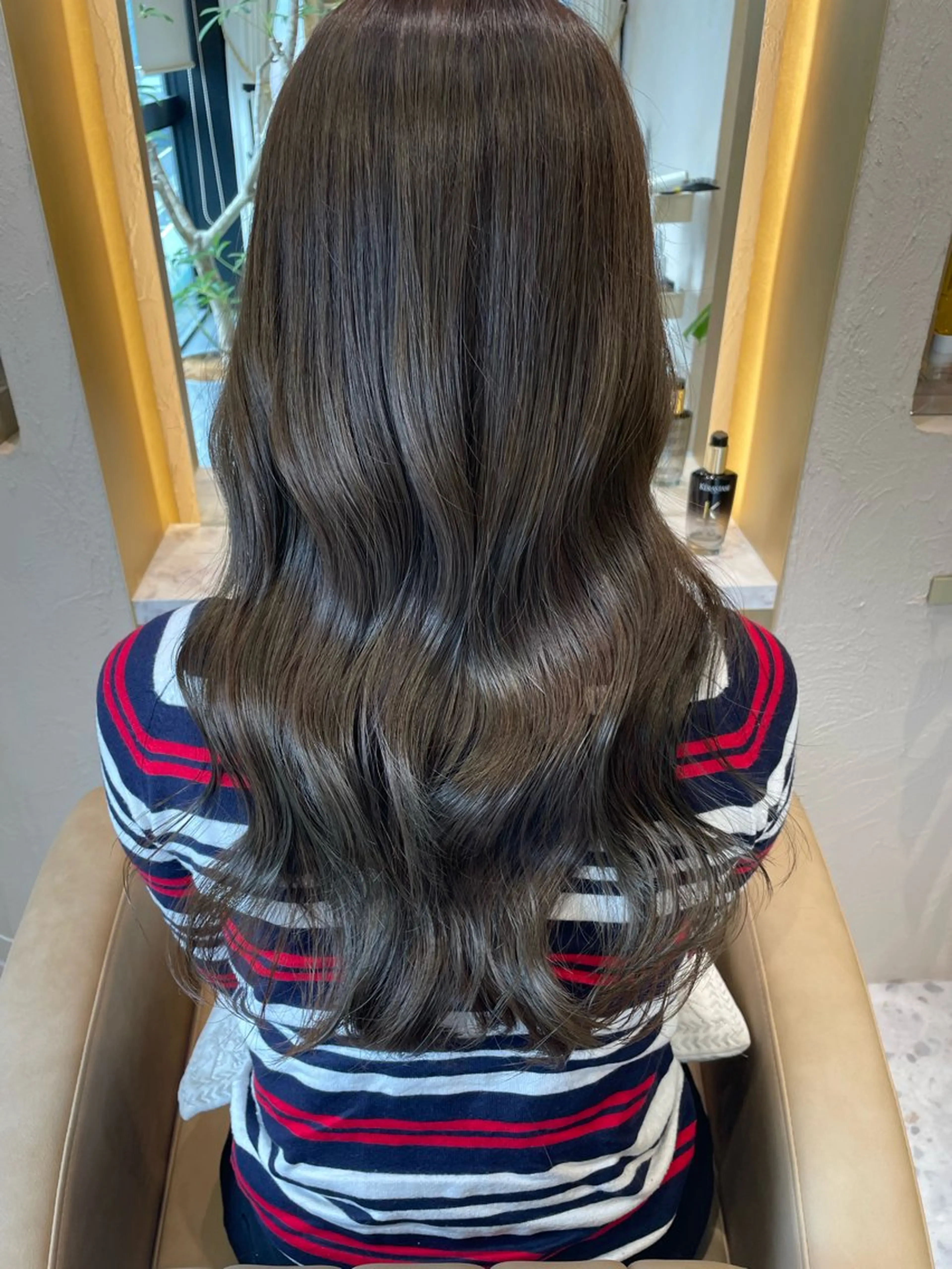 ロング カラー カット ヘアカラー トリートメント 韓国ヘア/髪質改善 /Harunaのヘアスタイル