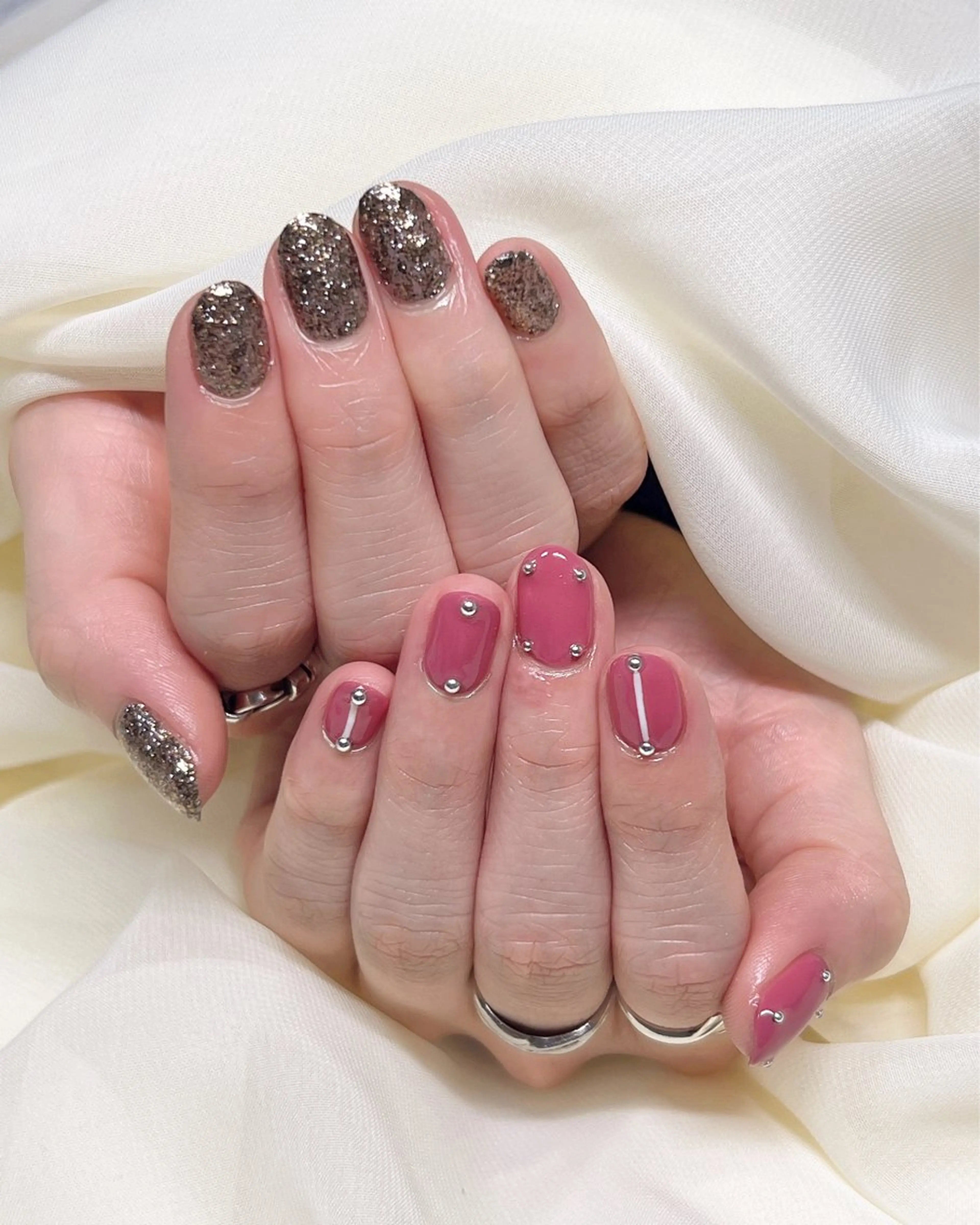 ネイル ニュアンスネイル シンプルネイル nail salon MUAのネイルデザイン