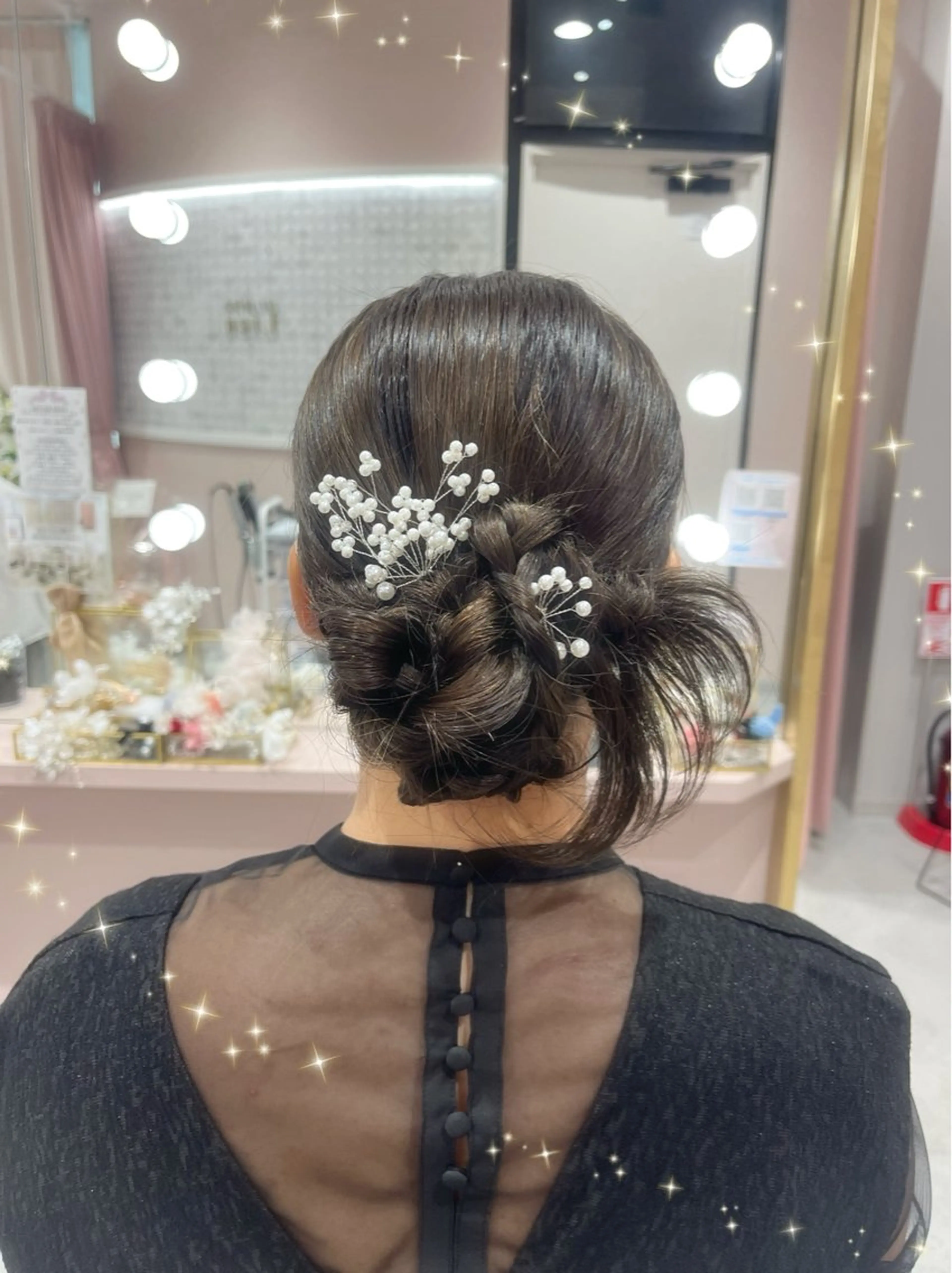 ヘアアレンジ lien eriiのヘアスタイル