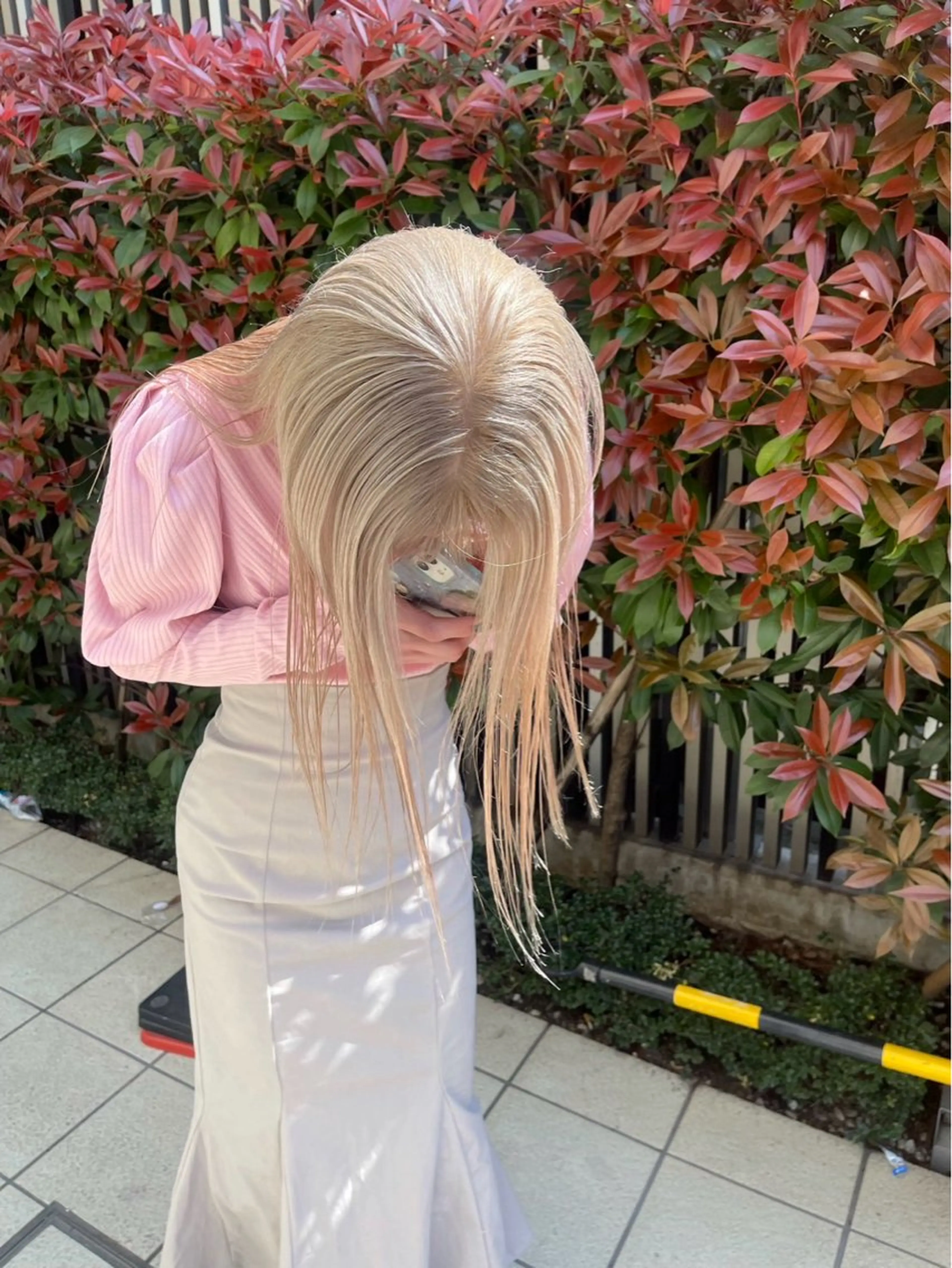 ❤️‍🔥カット+ダブルカラー+3ステップトリートメント(ハイトーン、韓国レイヤー、ミルクティーベージュ、ブリーチ)の写真