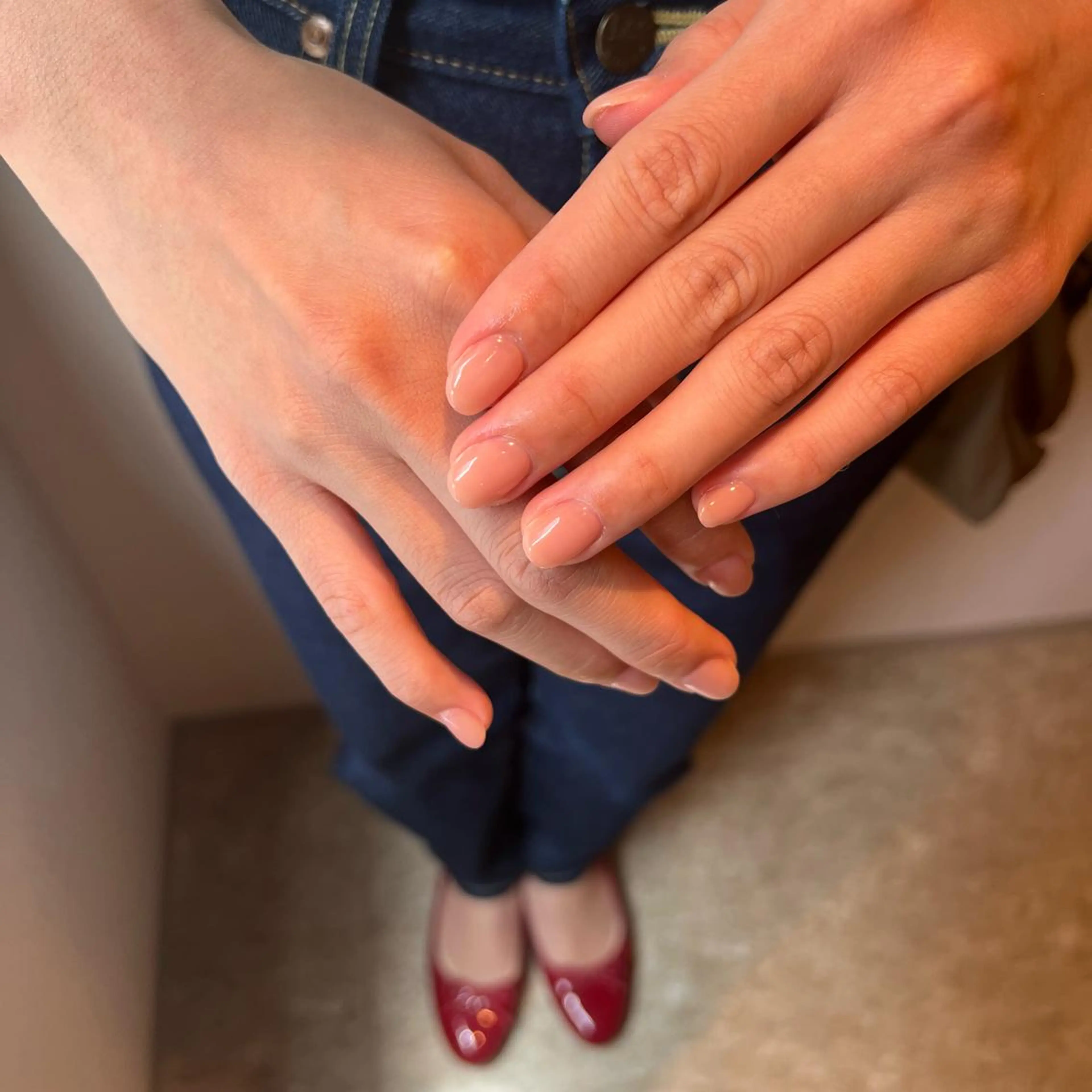 ネイル ワンカラーネイル Yarm As Etel　。のネイルデザイン