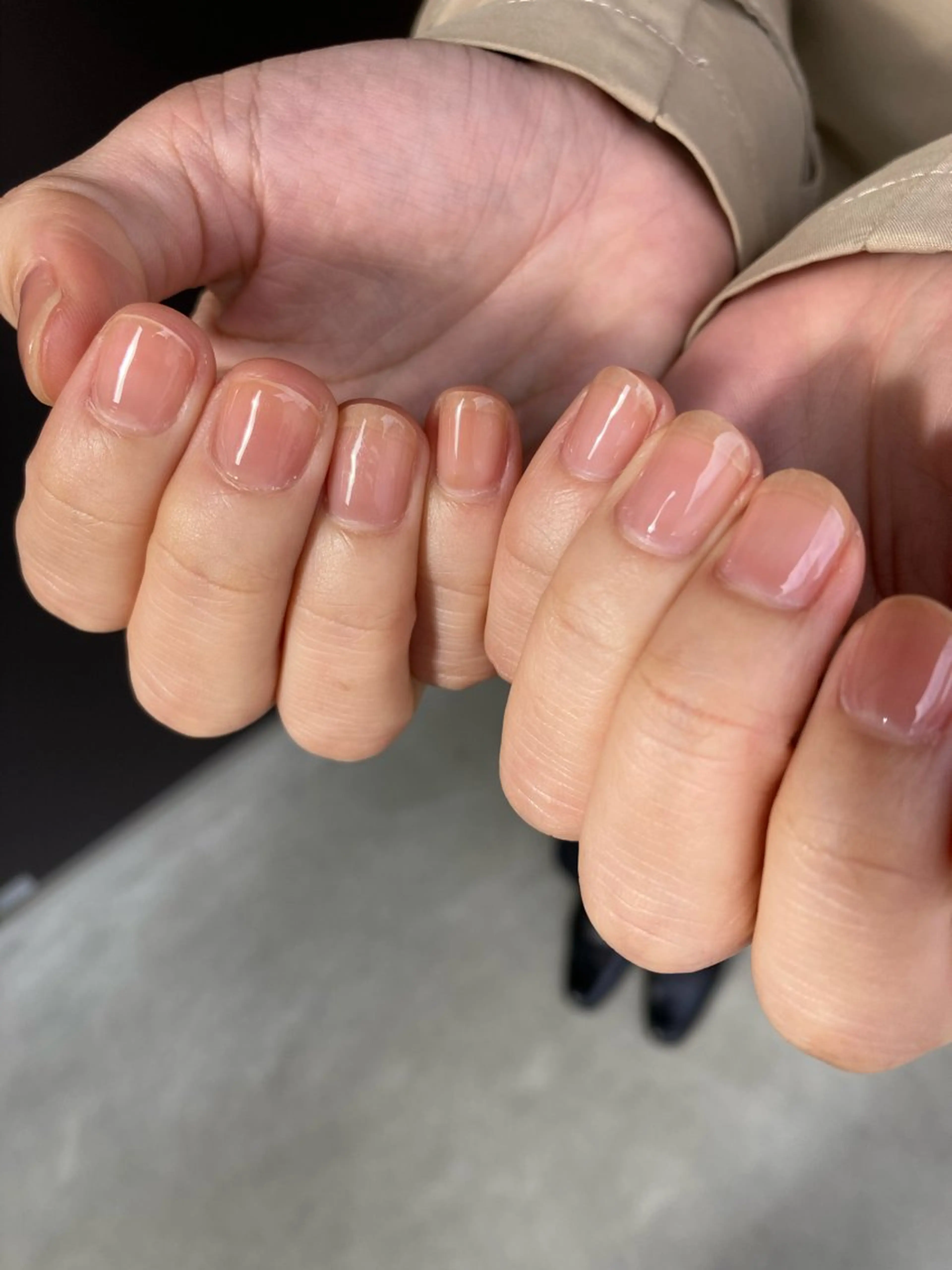 ネイル クリアネイル ジェルネイル リビングサロン ricca【リッカ】のネイルデザイン