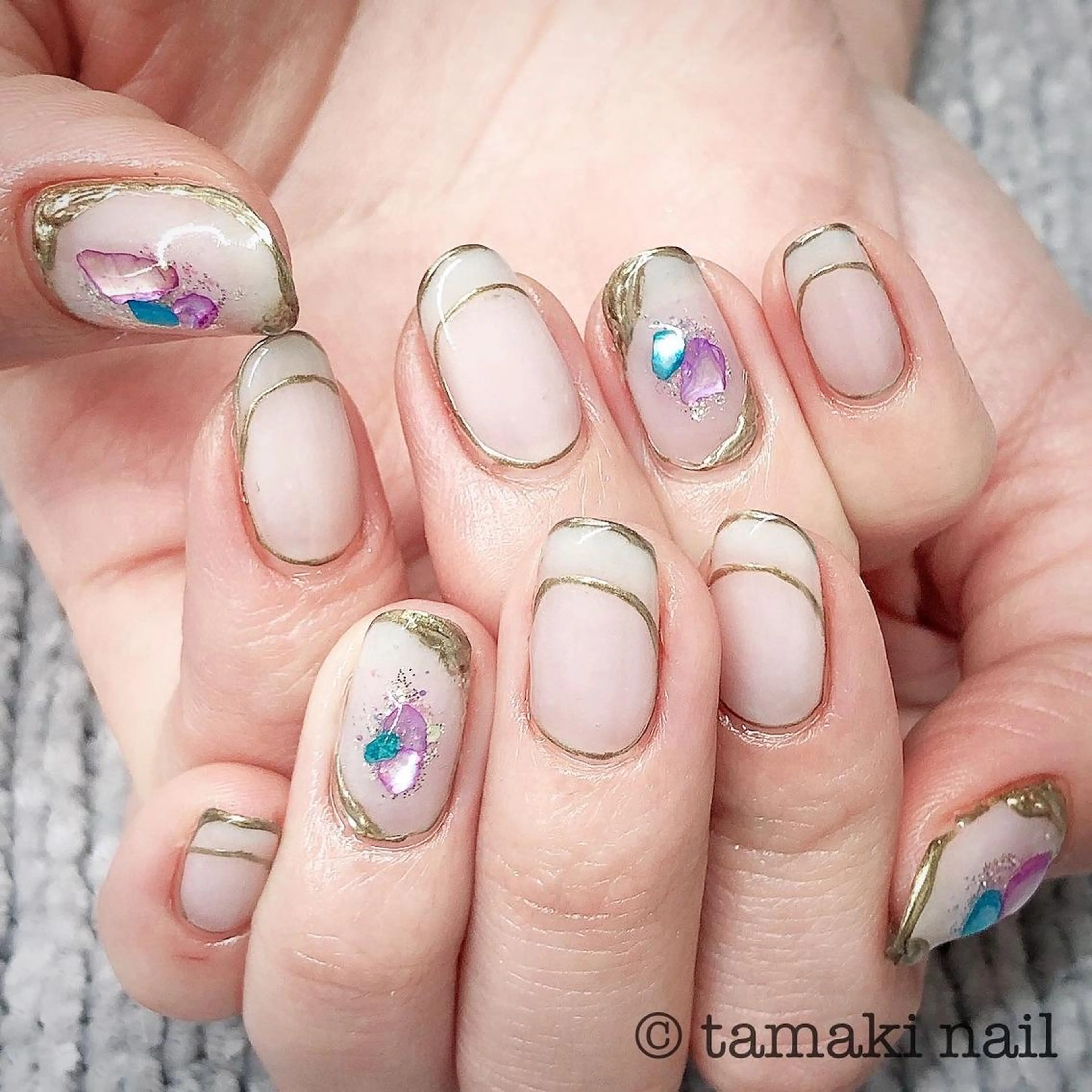 ネイル ハンドネイル MAYME所属・MAYME TAMAKIのネイルデザイン