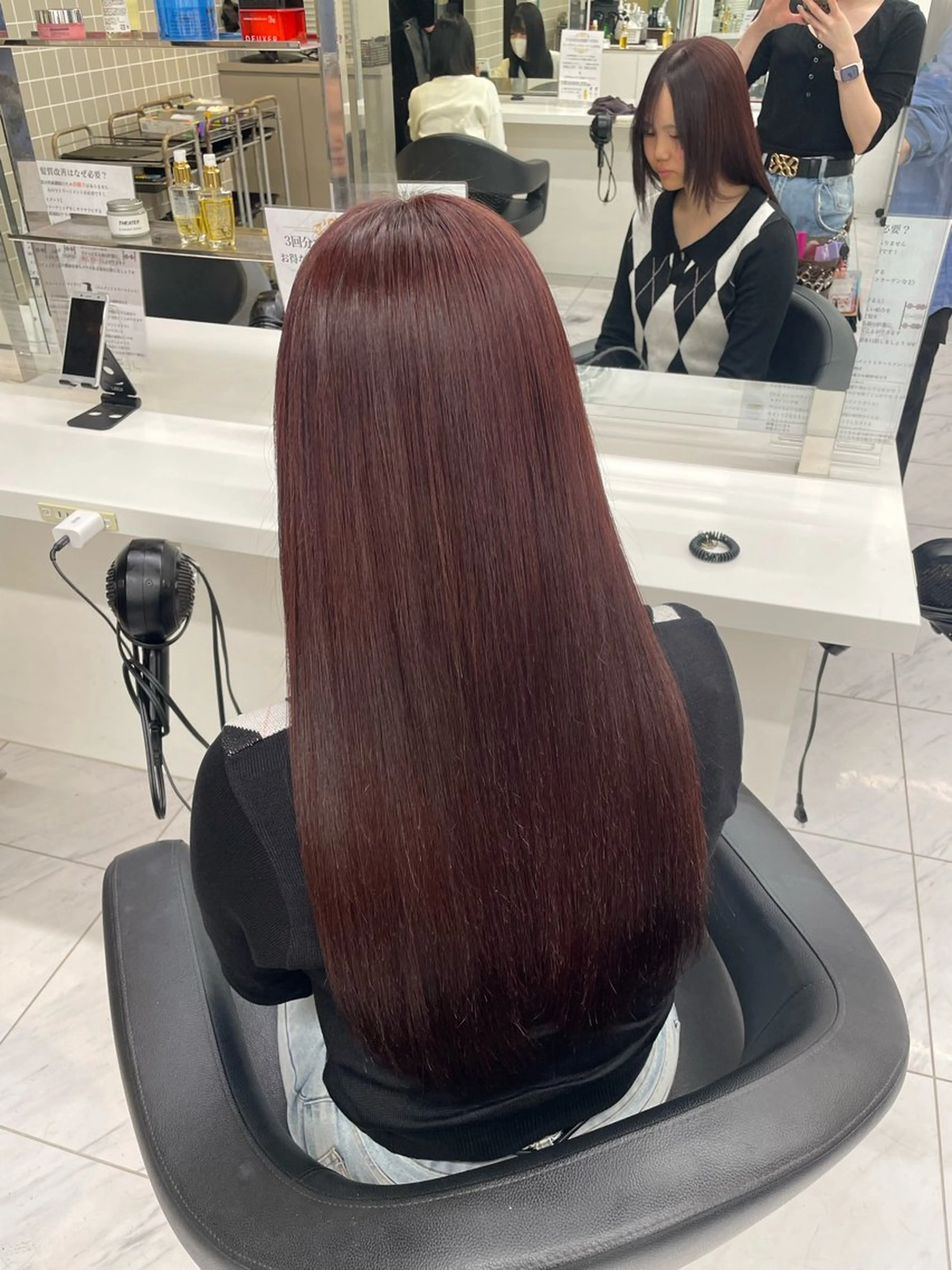 ロング カラー 🎀暖色/ラベンダー /paru🤍のヘアスタイル