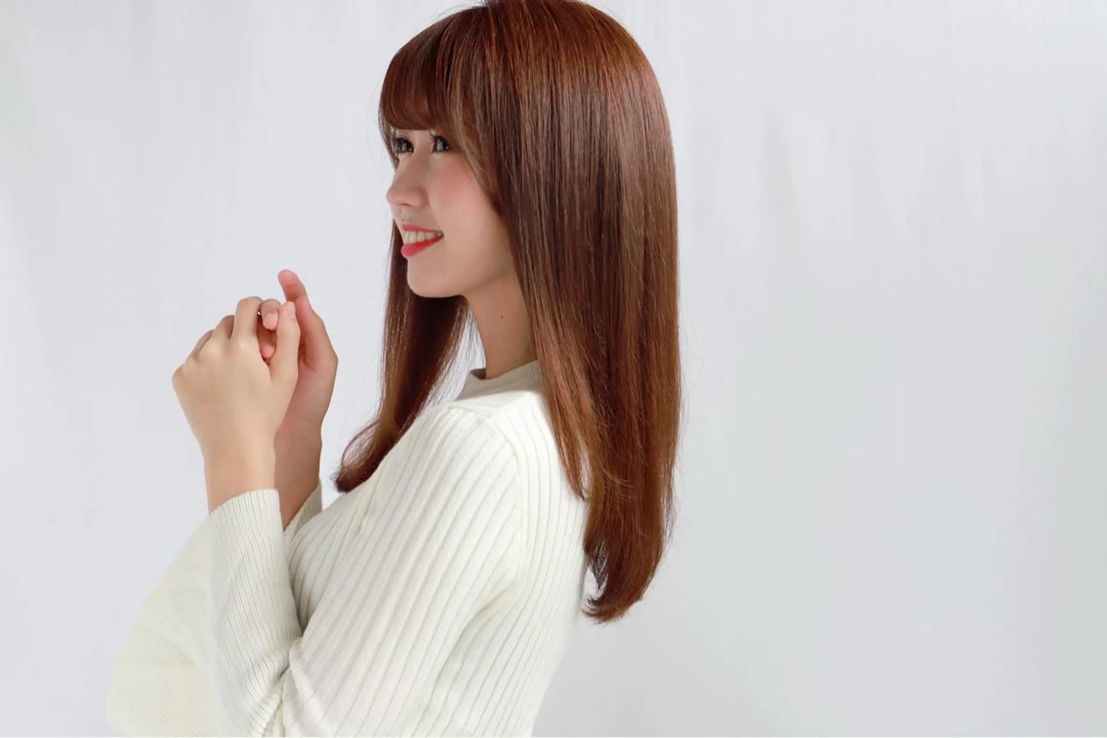 ロング カラー カット ヘアカラー トリートメント 前髪/ハイライト得意 安西駿一　【銀座】のヘアスタイル