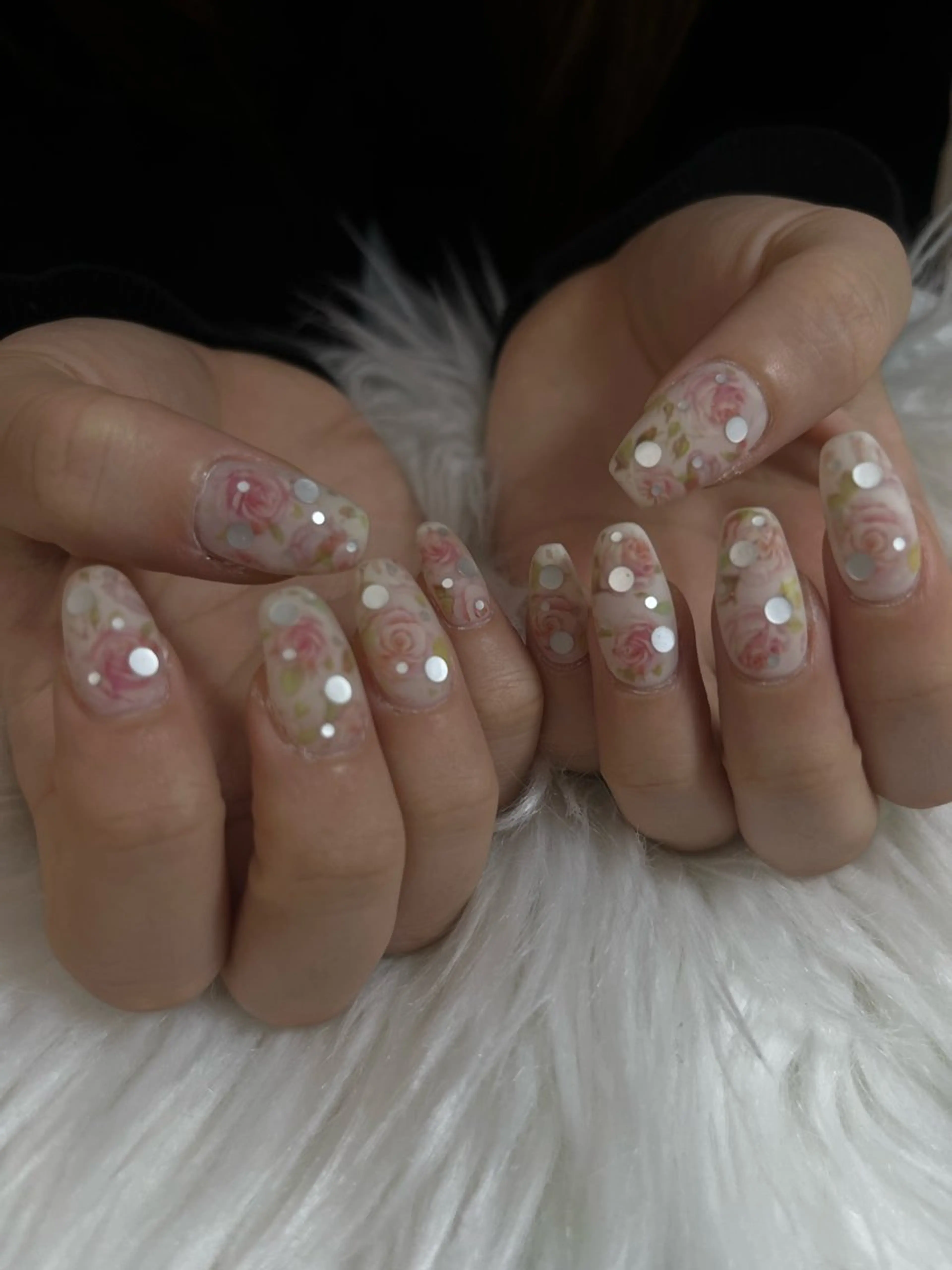 ネイル ハンドネイル Maya 🧊🫧‪のネイルデザイン