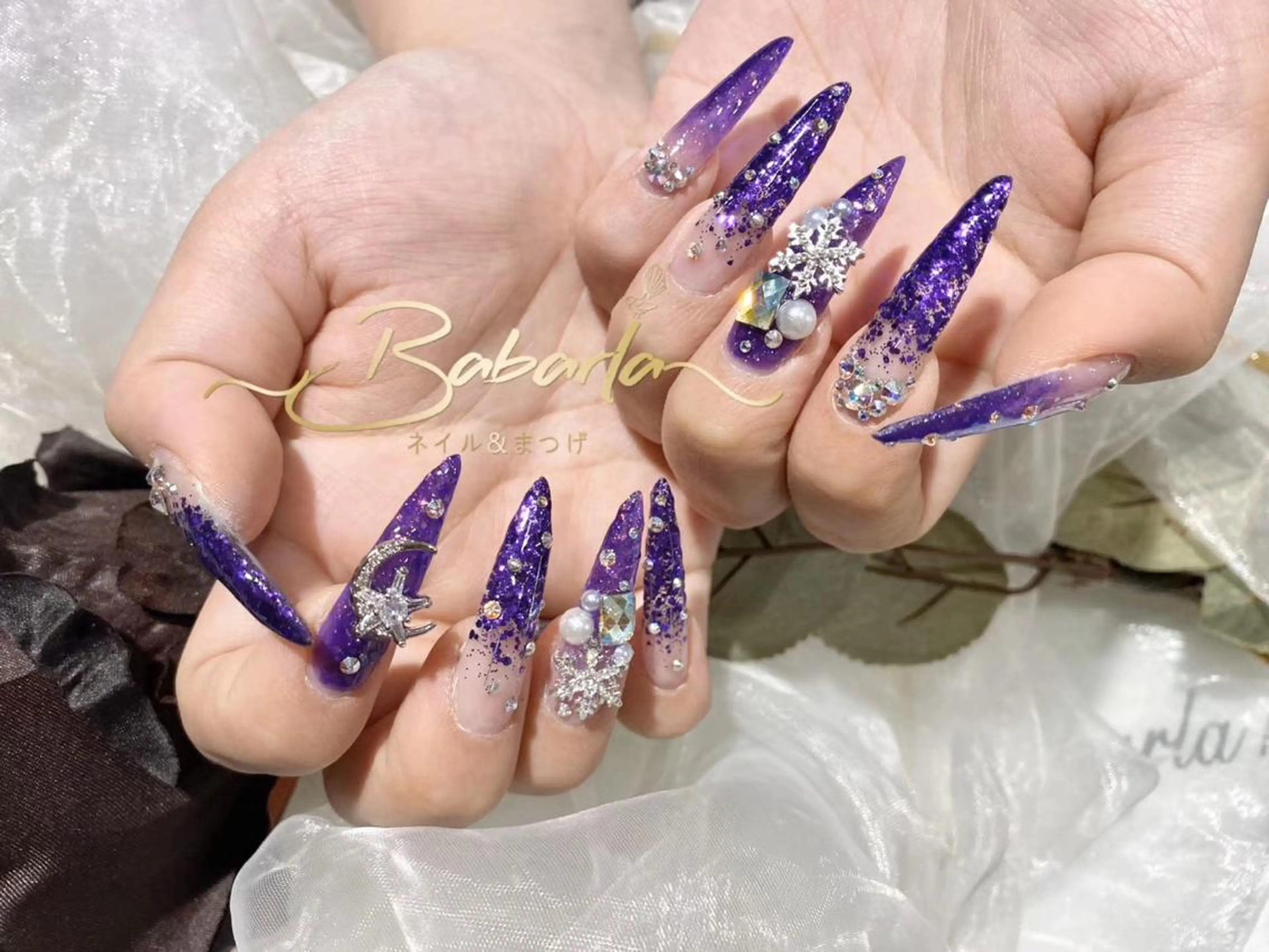 ロング Babarla nailのネイルデザイン