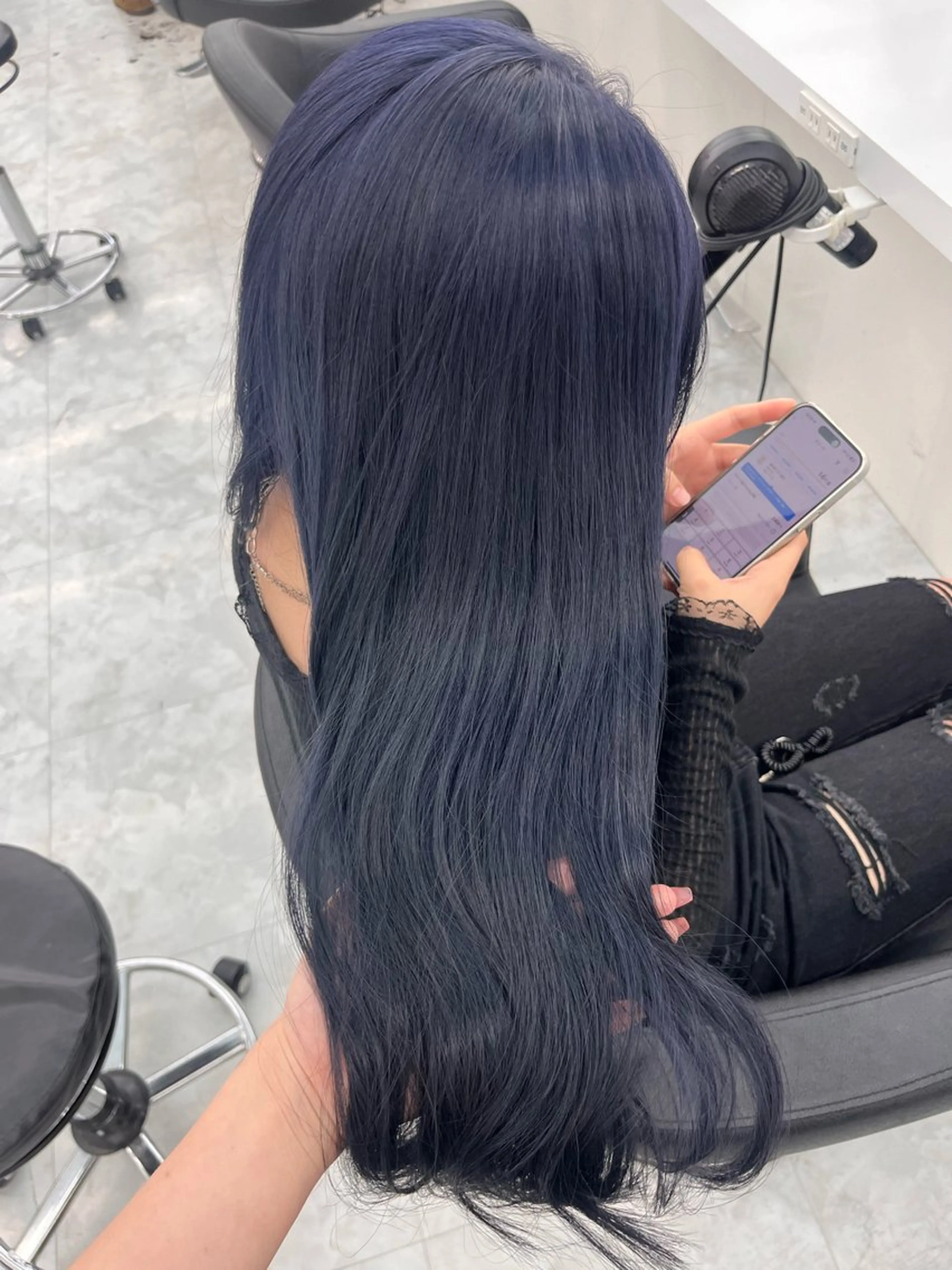 ロング ヘアカラー トリートメント ヘッドスパ ヘアセット ♡ナチュラルガーリー ♡ベージュ♡RINAのヘアスタイル