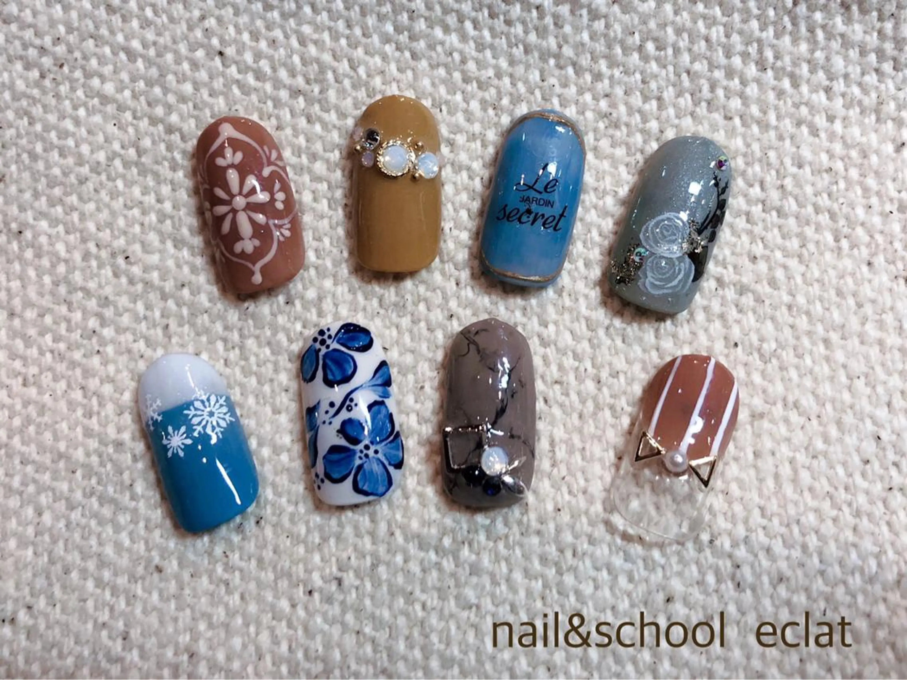 ネイル センター南 eclatのネイルデザイン
