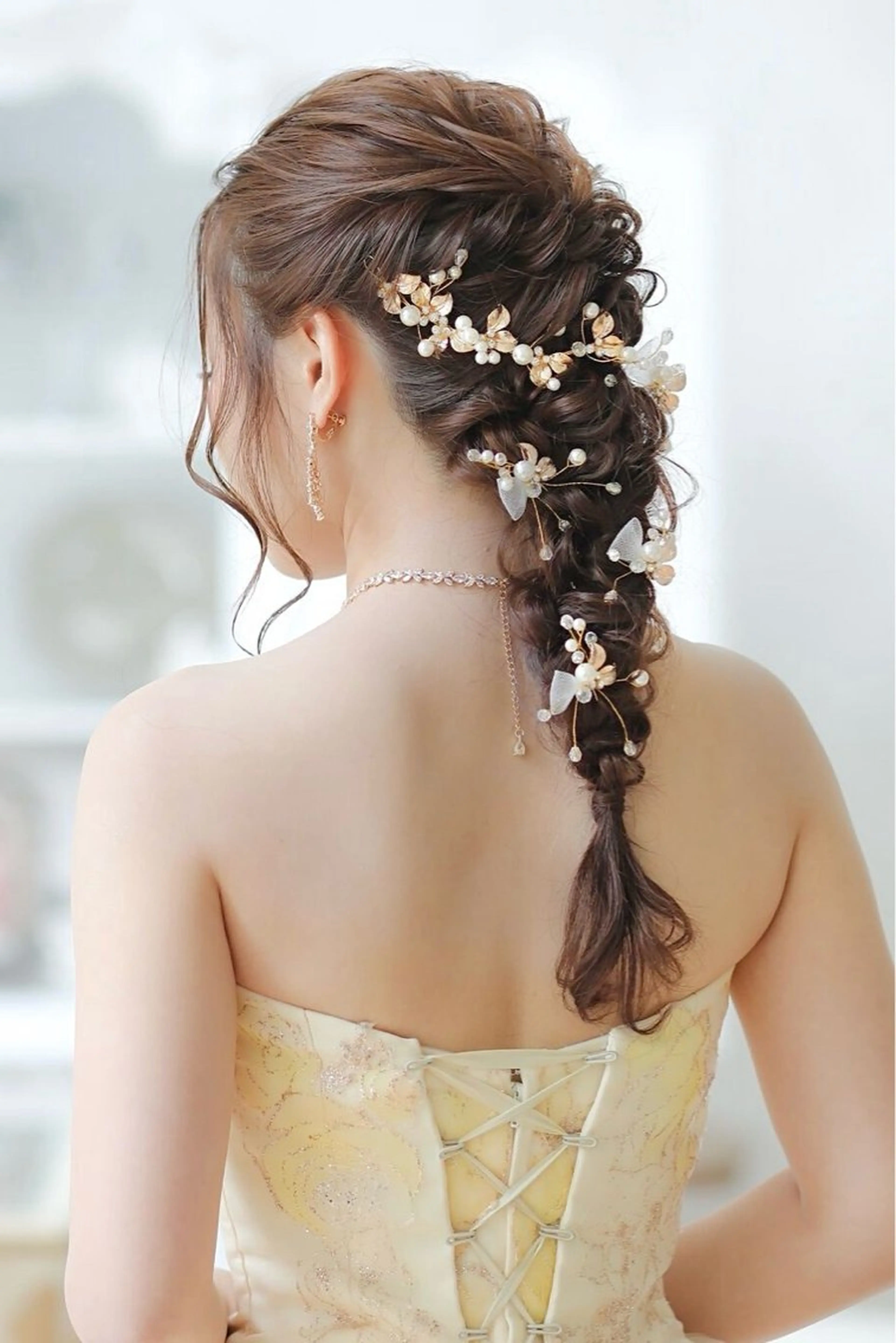 ロング ヘアアレンジ ヘアセット 💫お呼ばれヘア💫 髪質改善✨トモエ市川のヘアスタイル