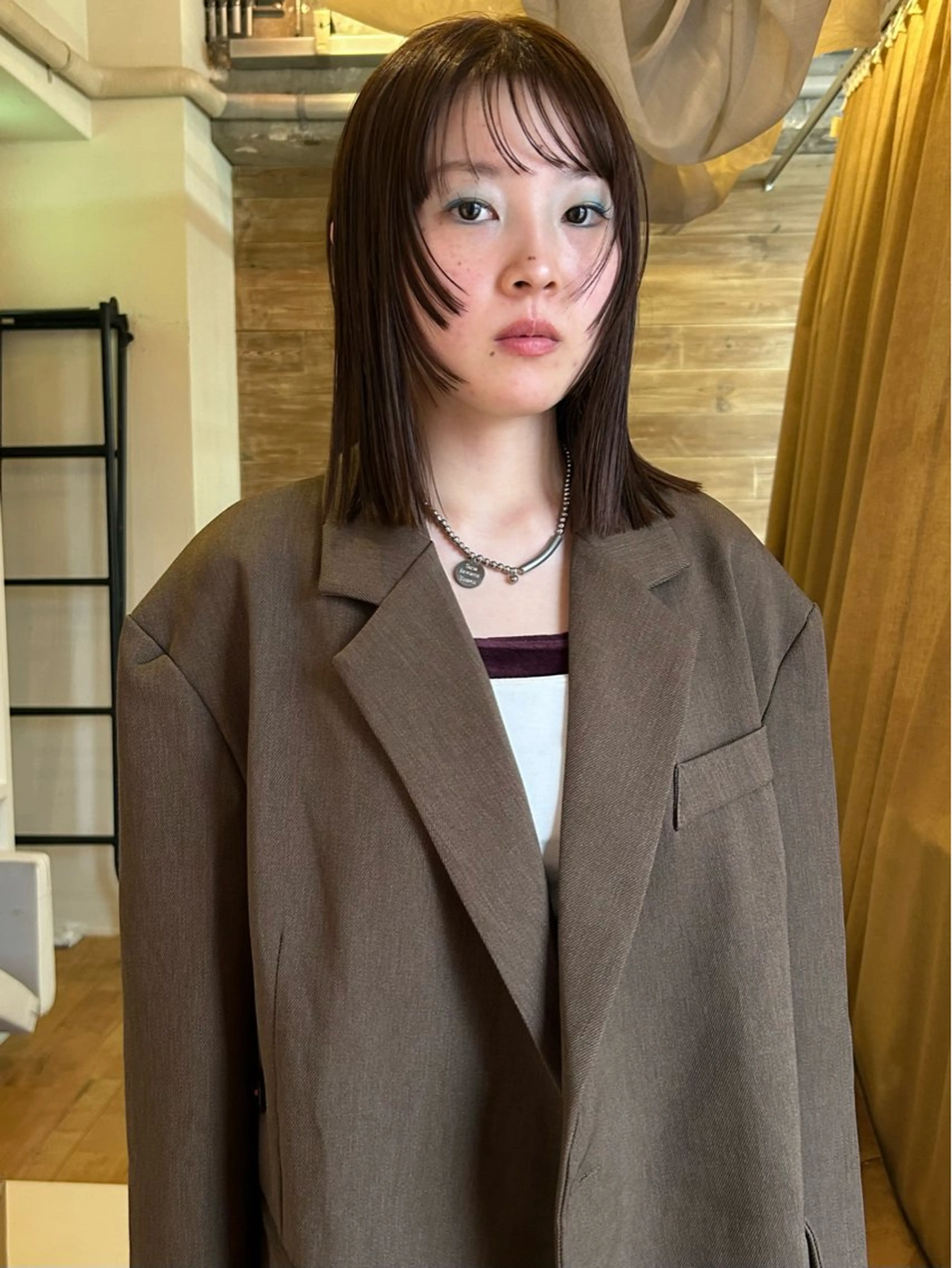 セミロング ORe'S　HAIR BE GLaD所属・ORe'S HAIR BE　GLaDまなみのヘアスタイル